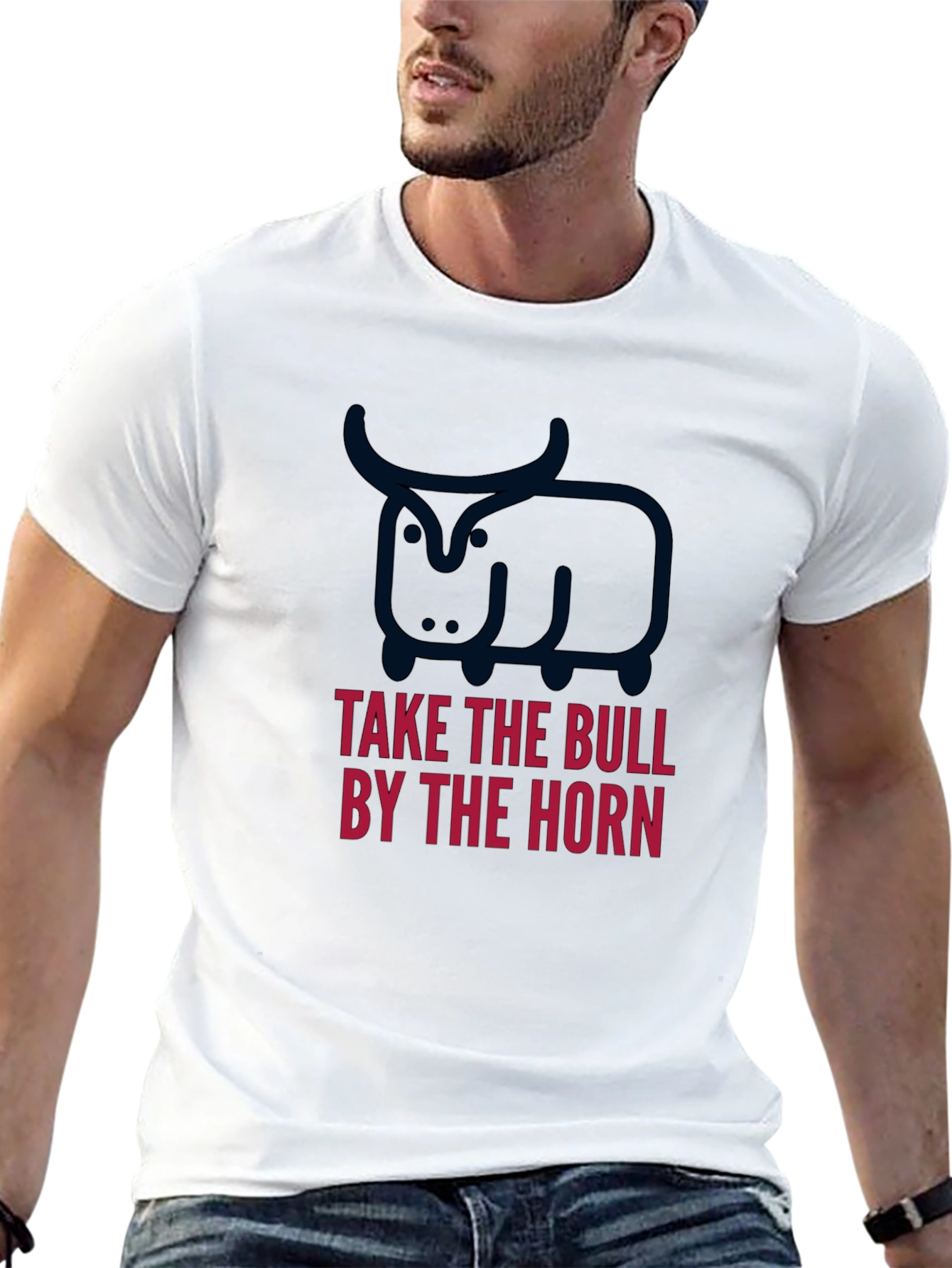 Take the Bull by the Horns Graphic Tee
