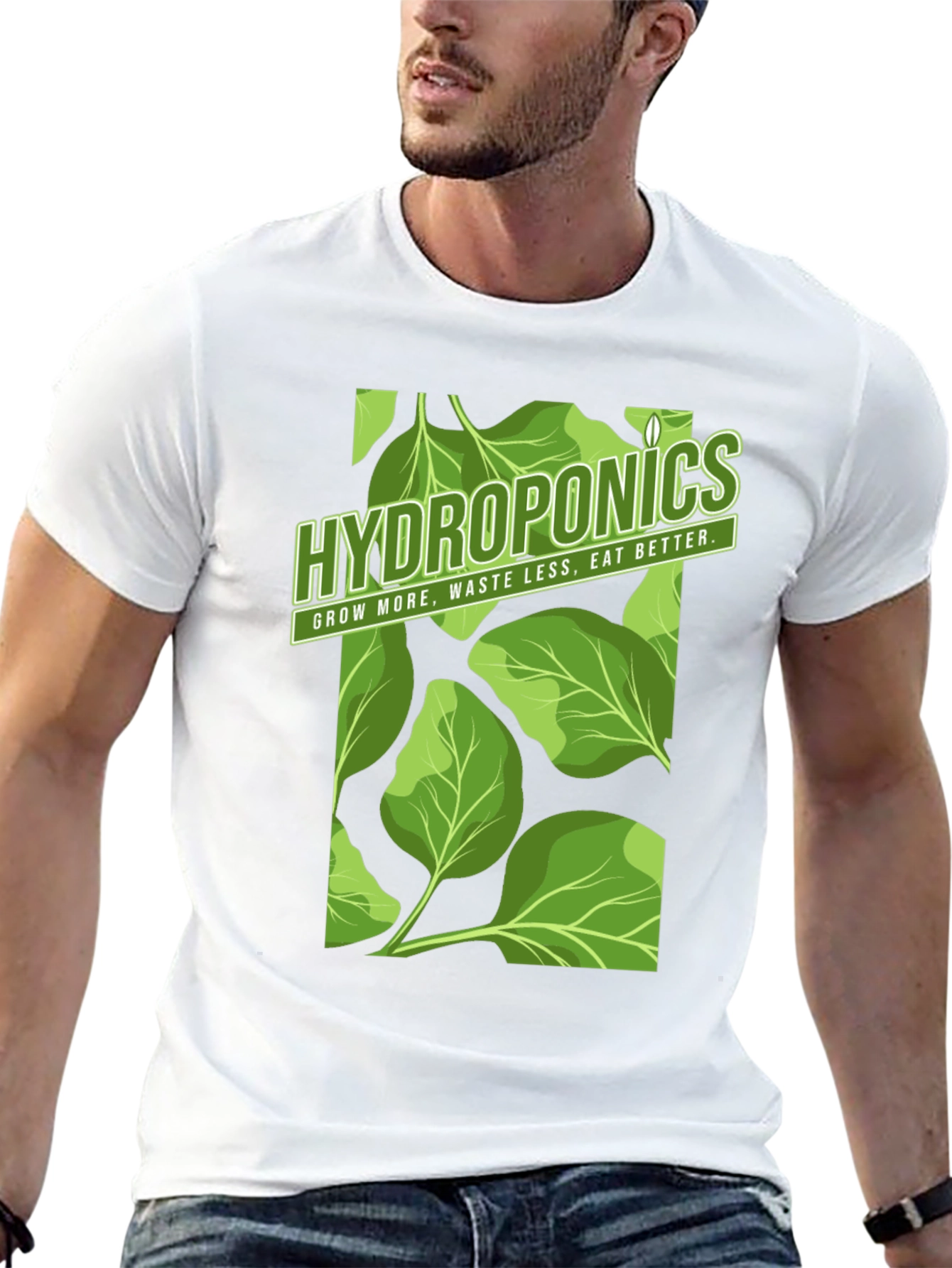 Hydroponics Graphic Tee - Grow More Eat Better