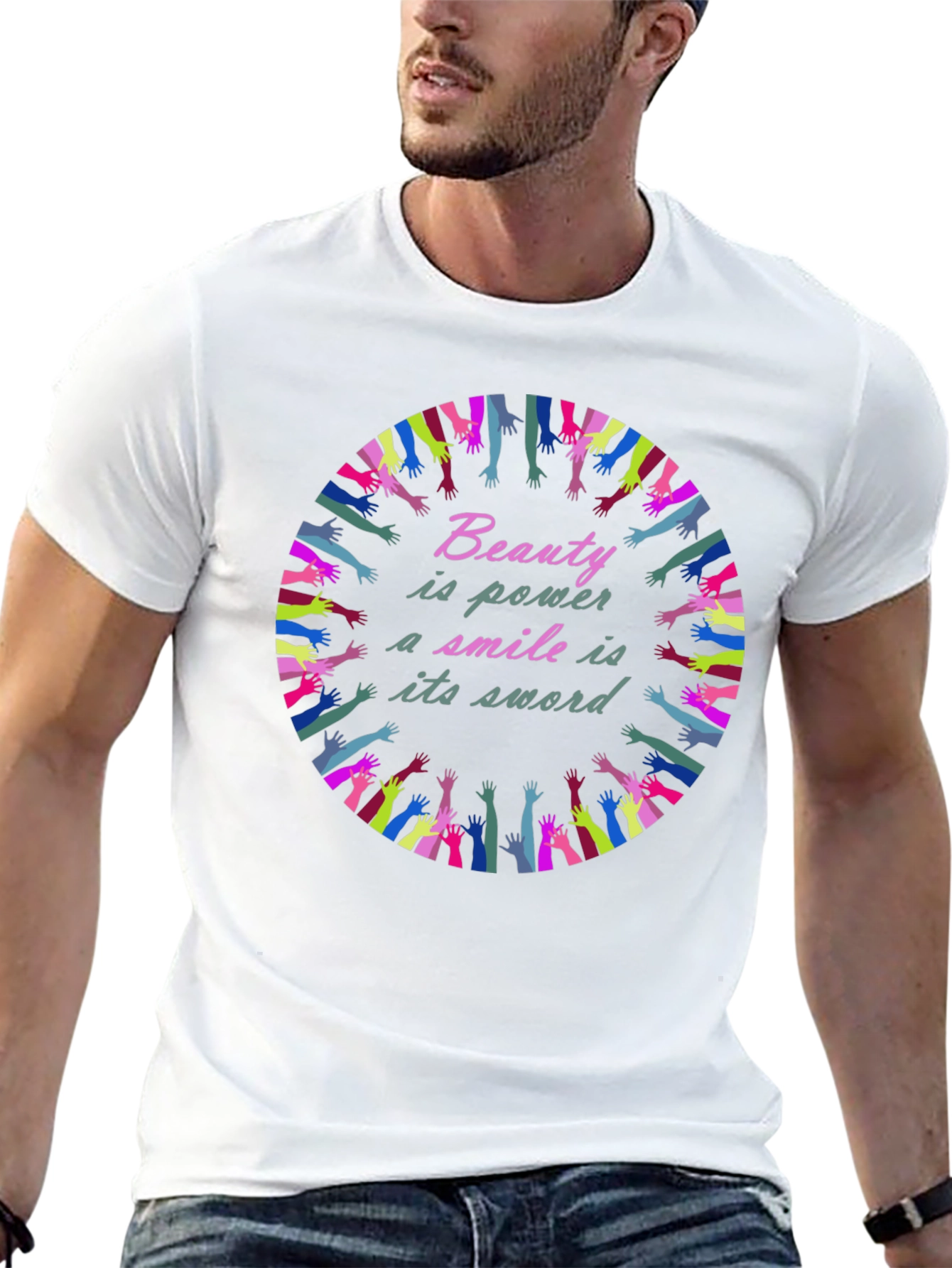 Beauty is Power T-Shirt - Inspirational Design