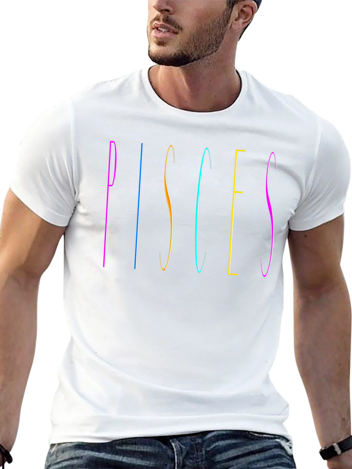 Pisces Zodiac Sign Graphic T-Shirt