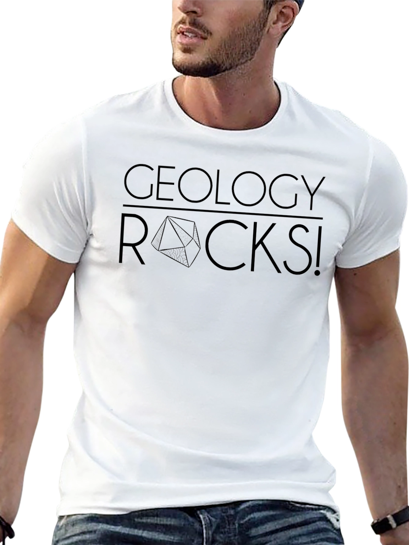 Geology Rocks Graphic Tee - Mens Black T-Shirt