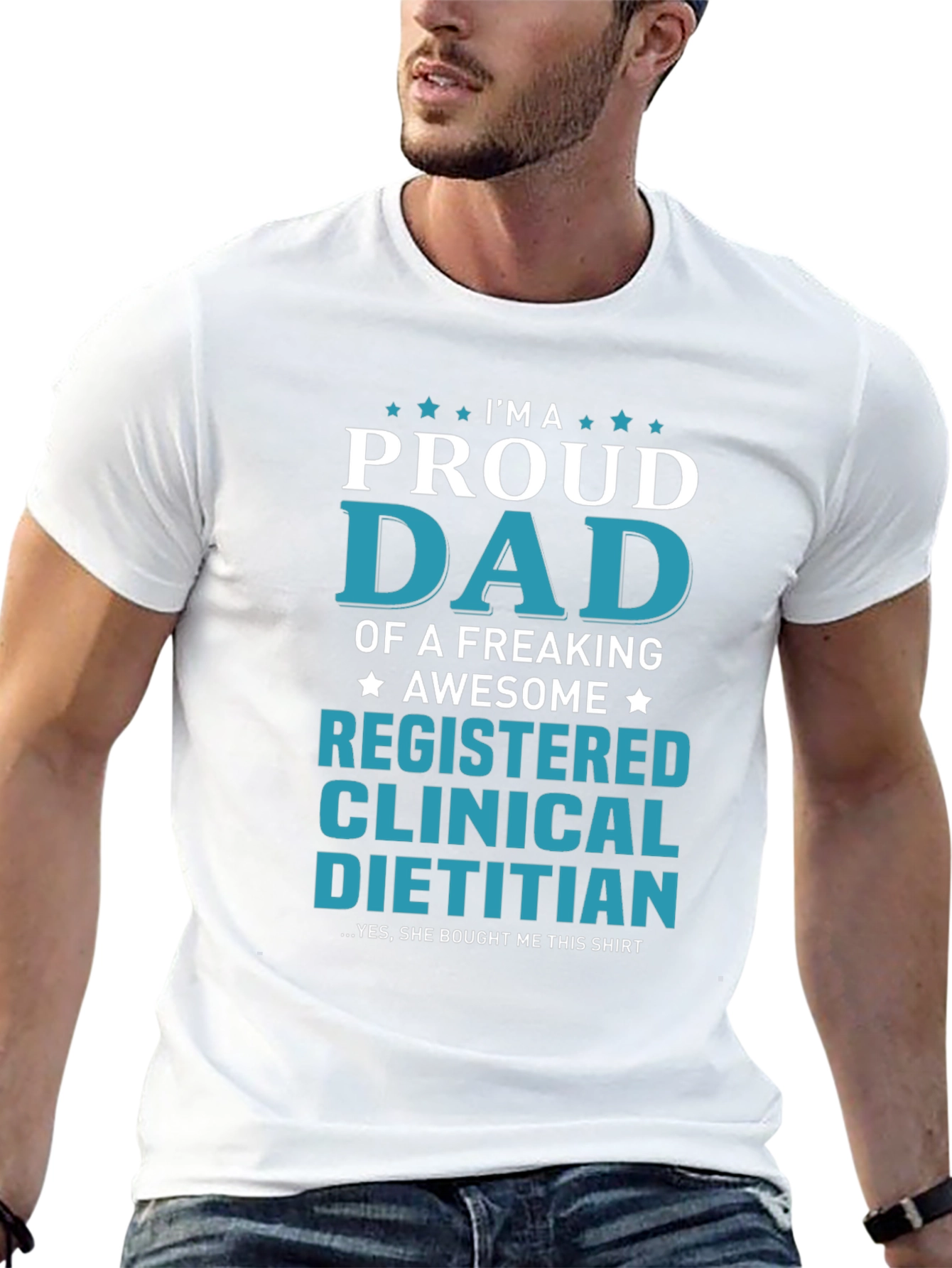 Proud Dad of a Registered Clinical Dietitian T-Shirt