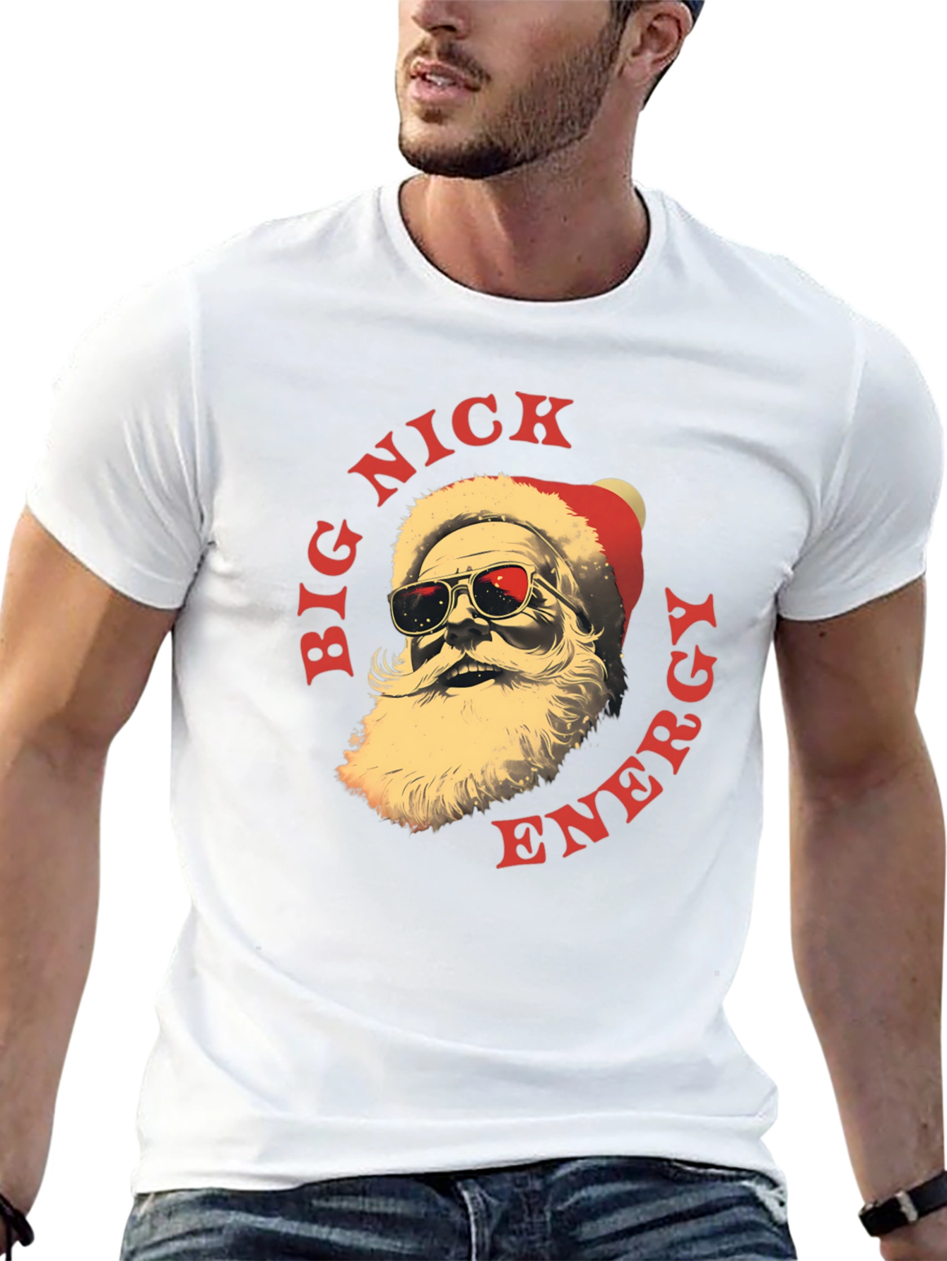 Big Nick Energy Santa Graphic Tee