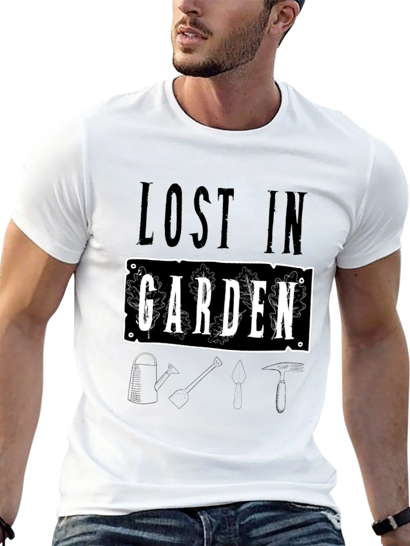 Lost In Garden T-Shirt - Gardening Lover Tee