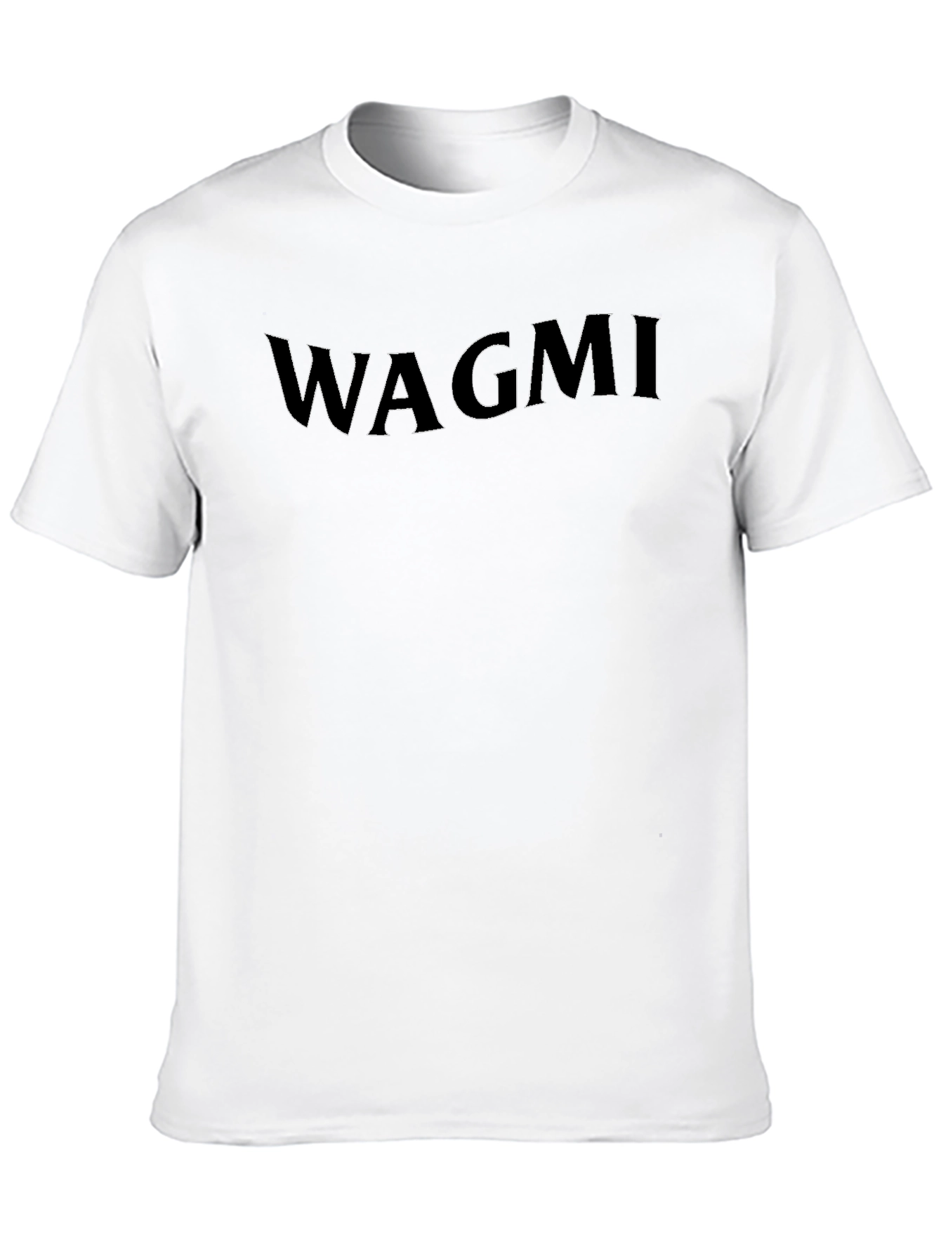WAGMI Graphic Tee - Stylish Black Cotton T-Shirt