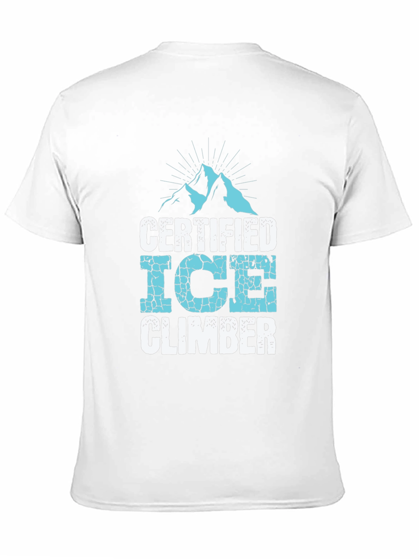 Certified Ice Climber T-Shirt - Black