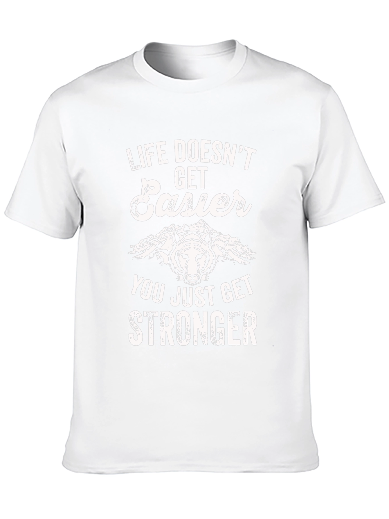 Life Doesnt Get Easier Graphic Tee