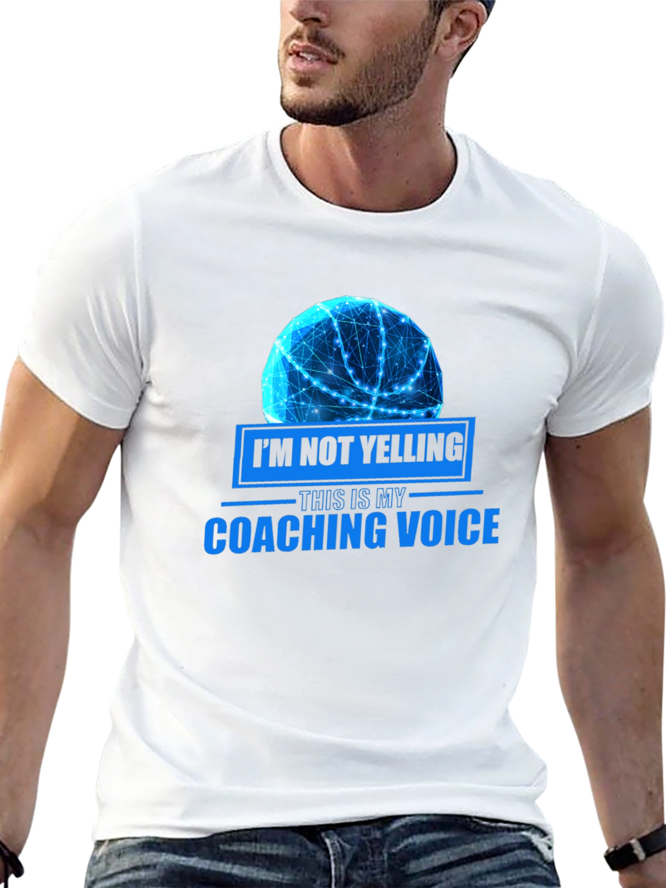 Coaching Voice T-Shirt - Basketball Coach Tee