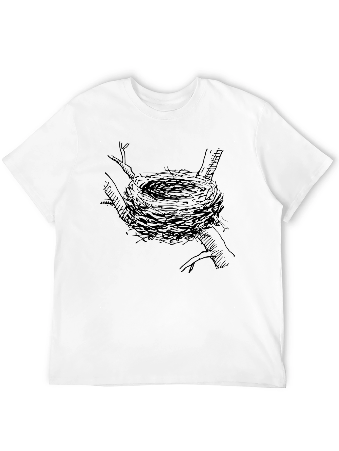 Natures Nest Graphic Tee - Black