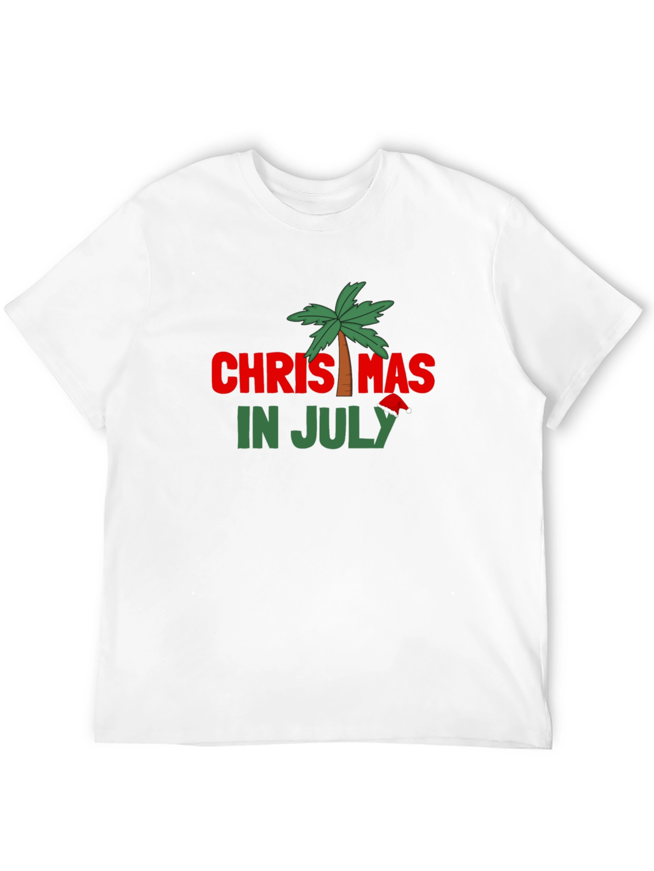 Christmas in July Black T-Shirt