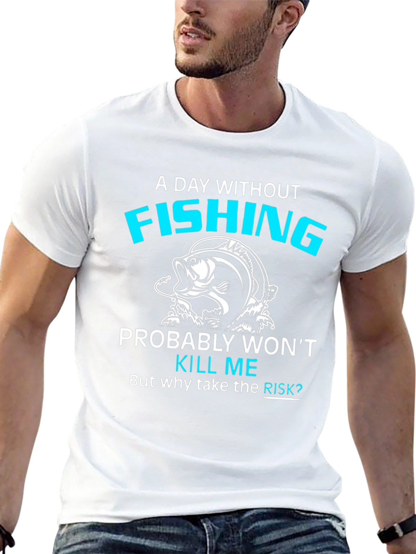 Fishing Lover T-Shirt - A Day Without Fishing