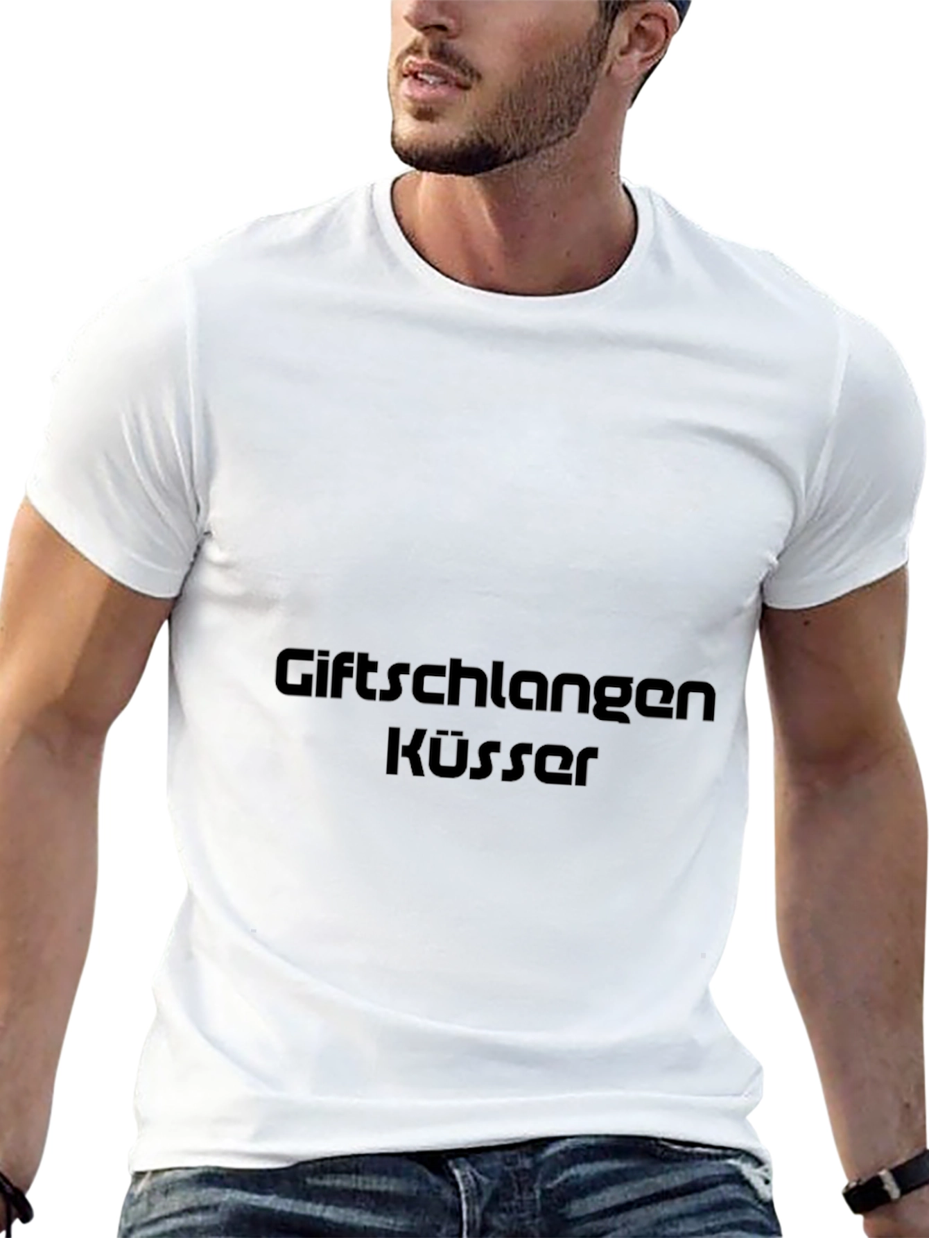 GiftSchlangen Kussers Black T-Shirt