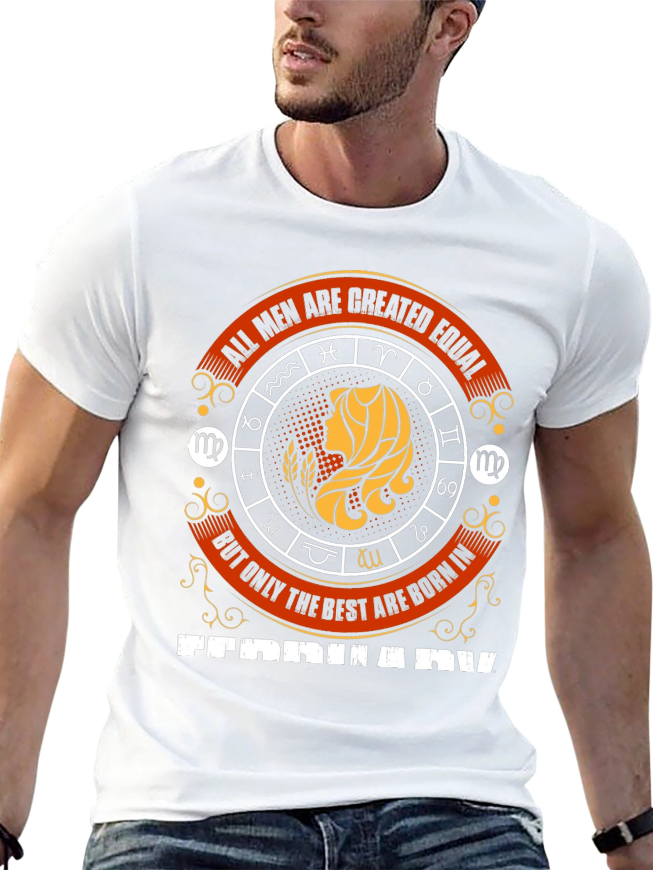 Virgo Zodiac All Men Are Created Equal T-Shirt