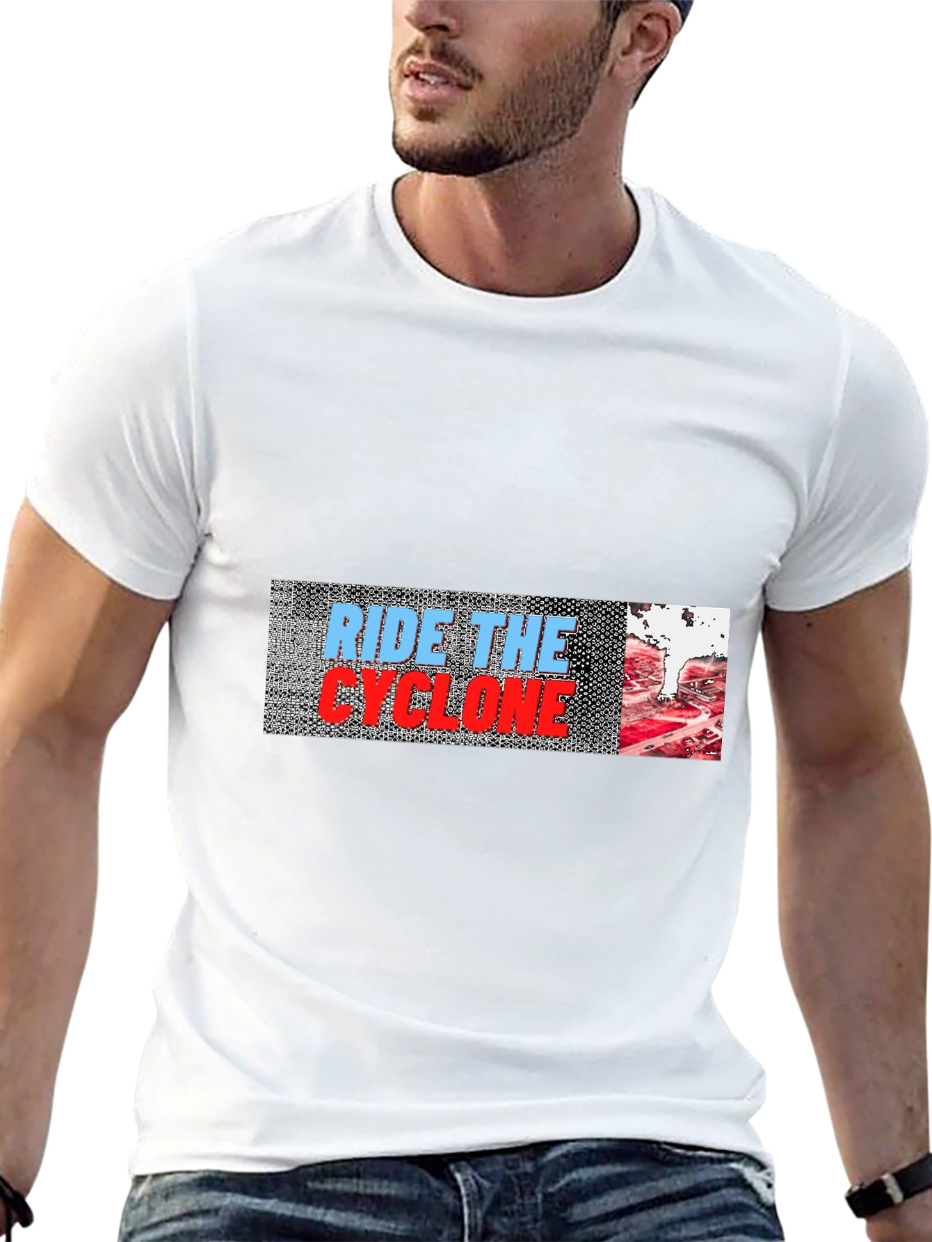 Ride the Cyclone Graphic Tee - Black