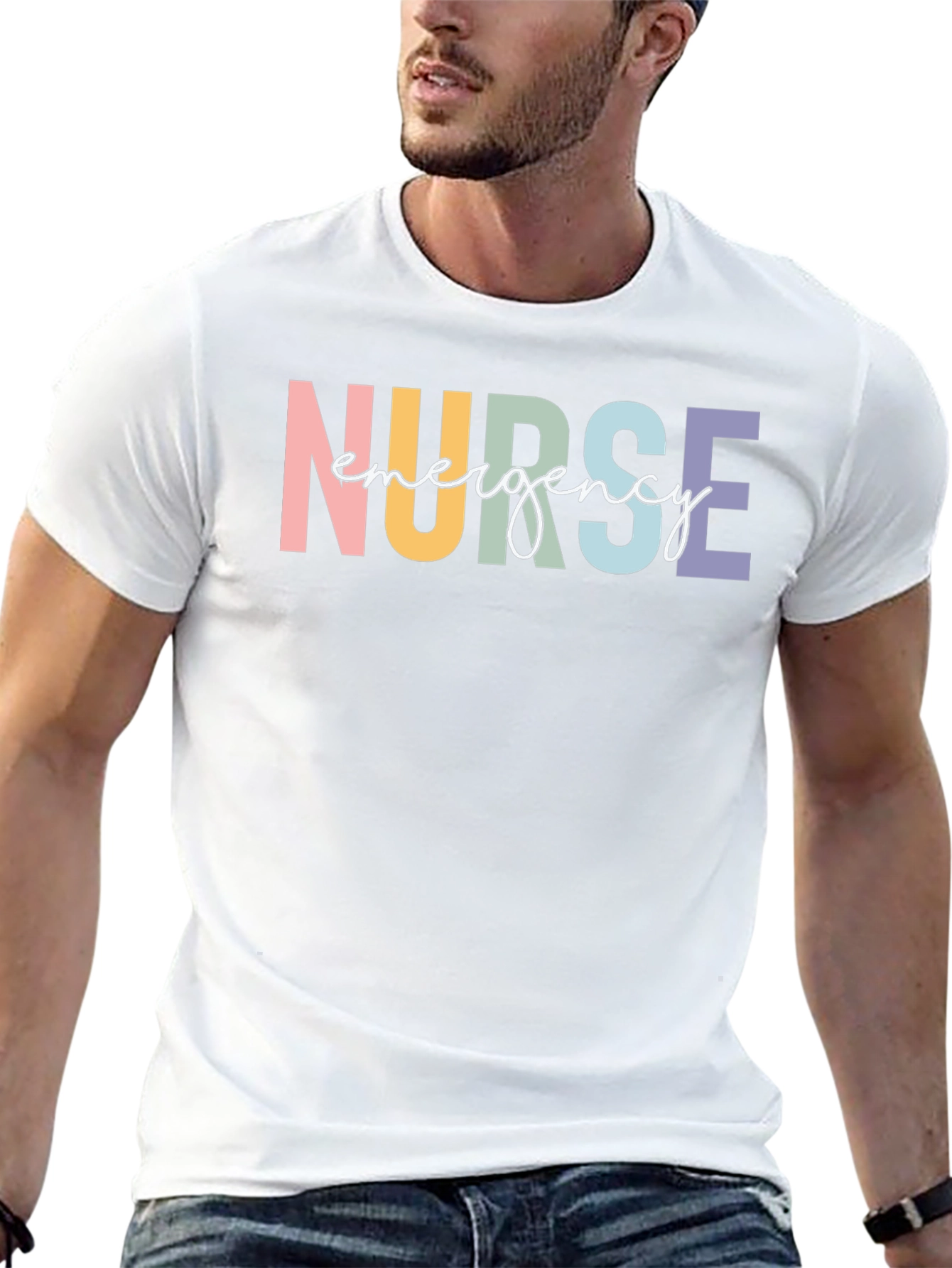 Emergency Nurse Graphic T-Shirt