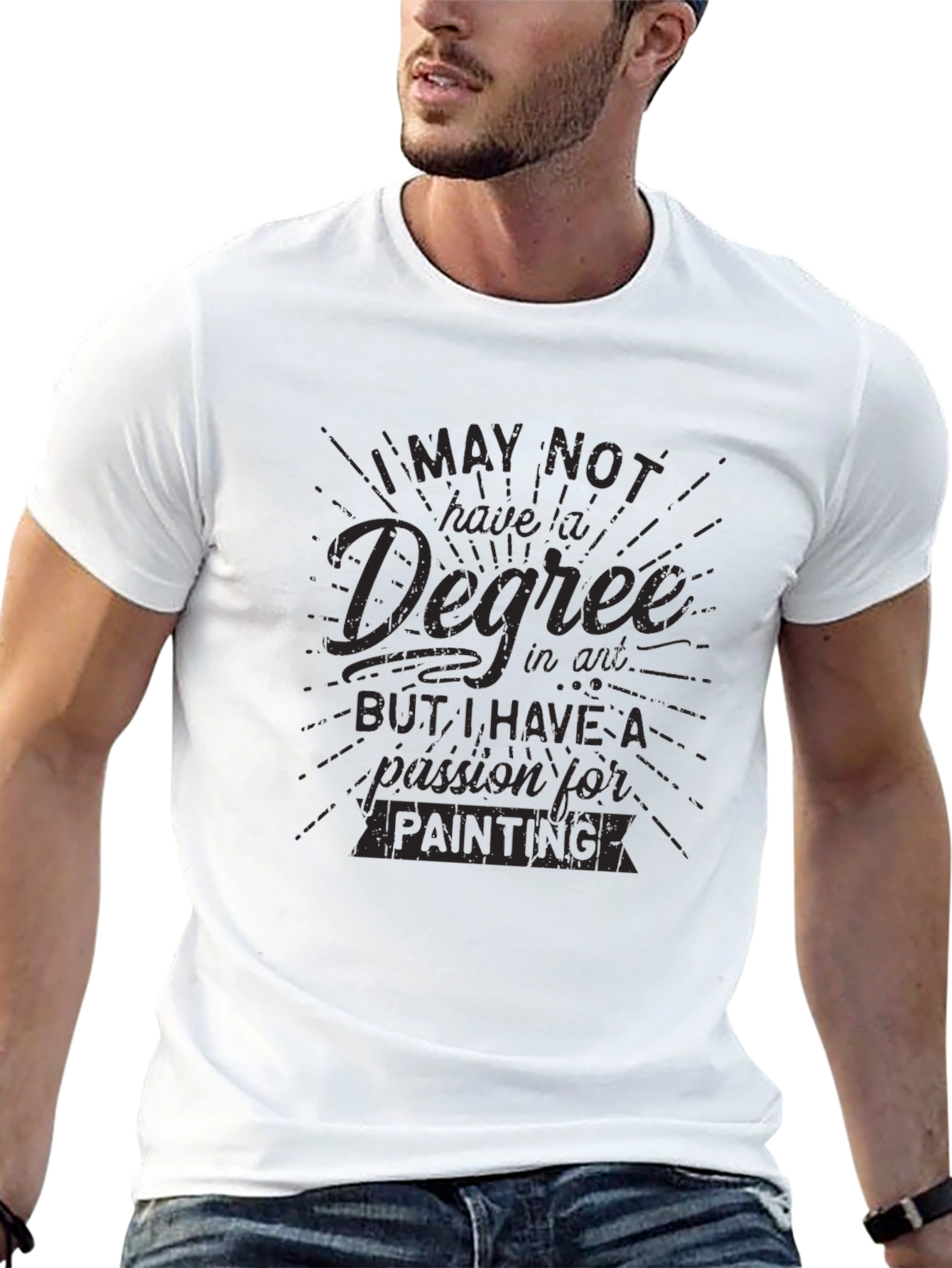 Painter Passion Tee - No Degree All Heart!