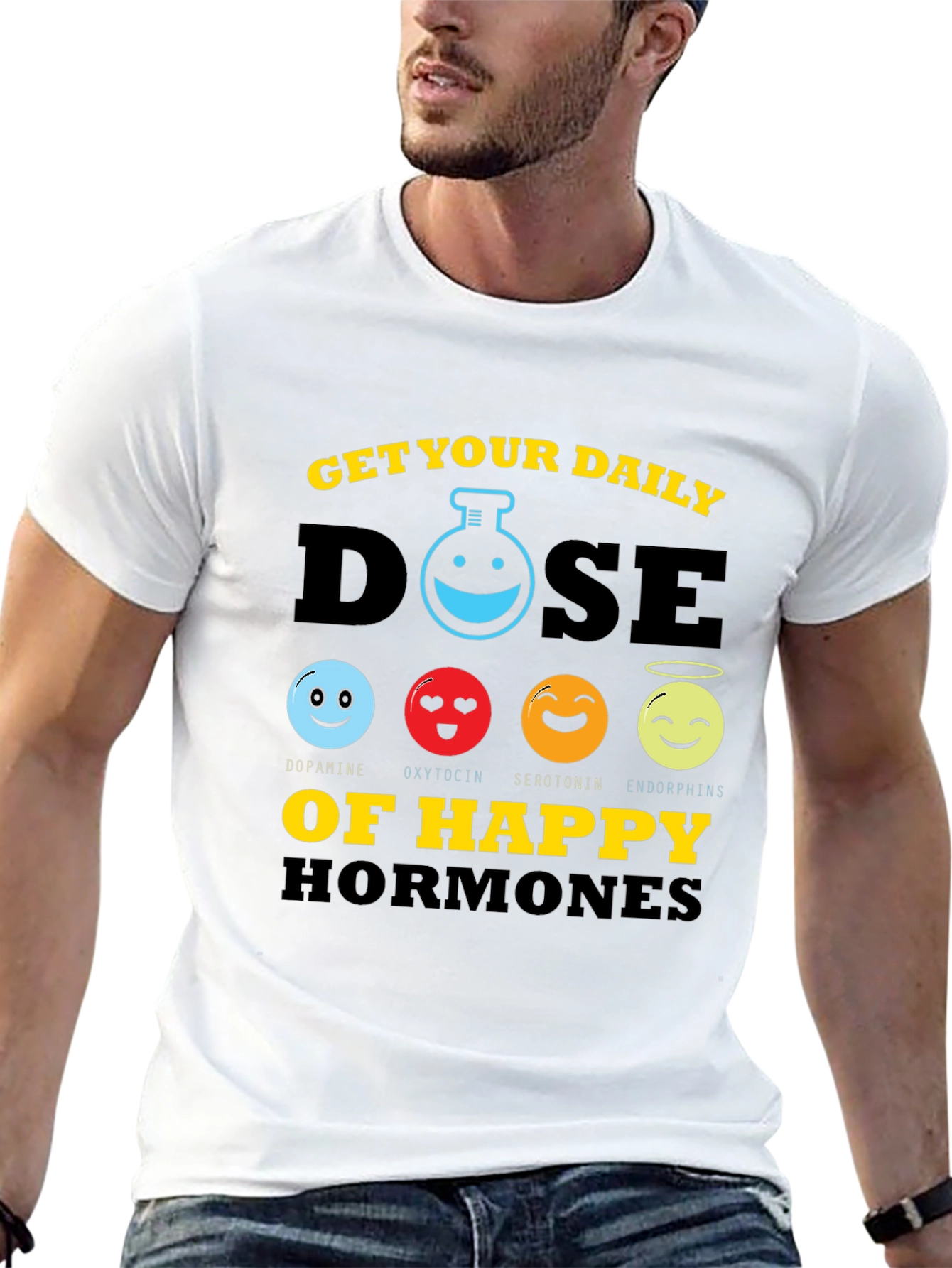 Get Your Daily Dose Happy Hormones T-Shirt