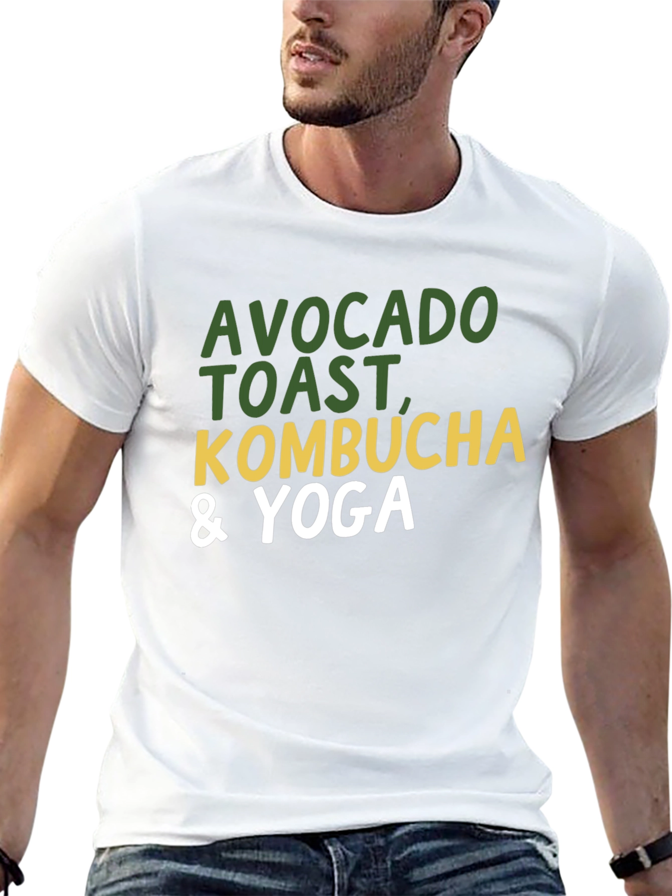 Avocado Toast Kombucha & Yoga T-Shirt