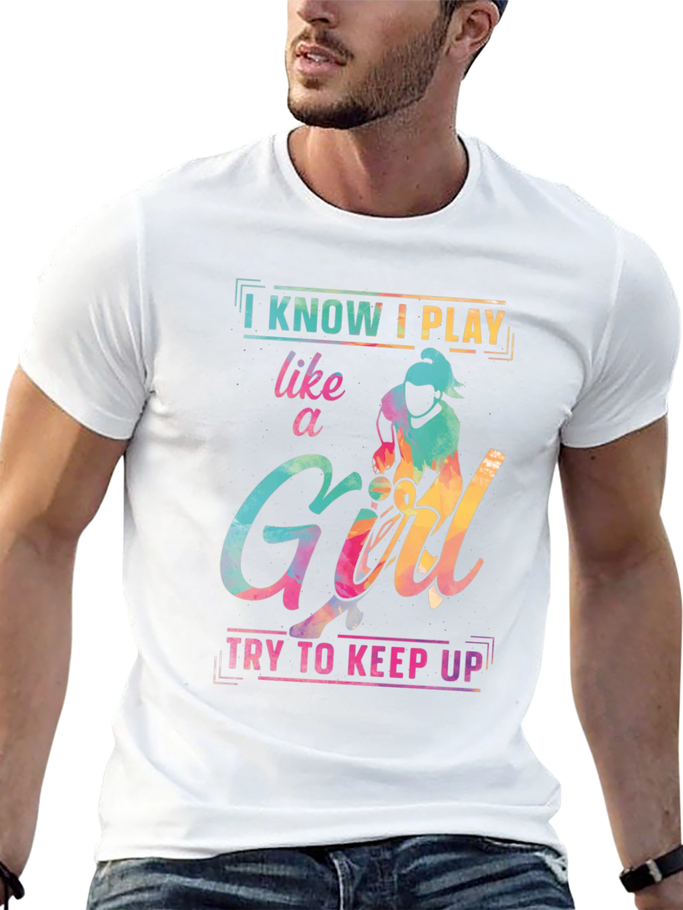 I Know I Play Like a Girl T-Shirt