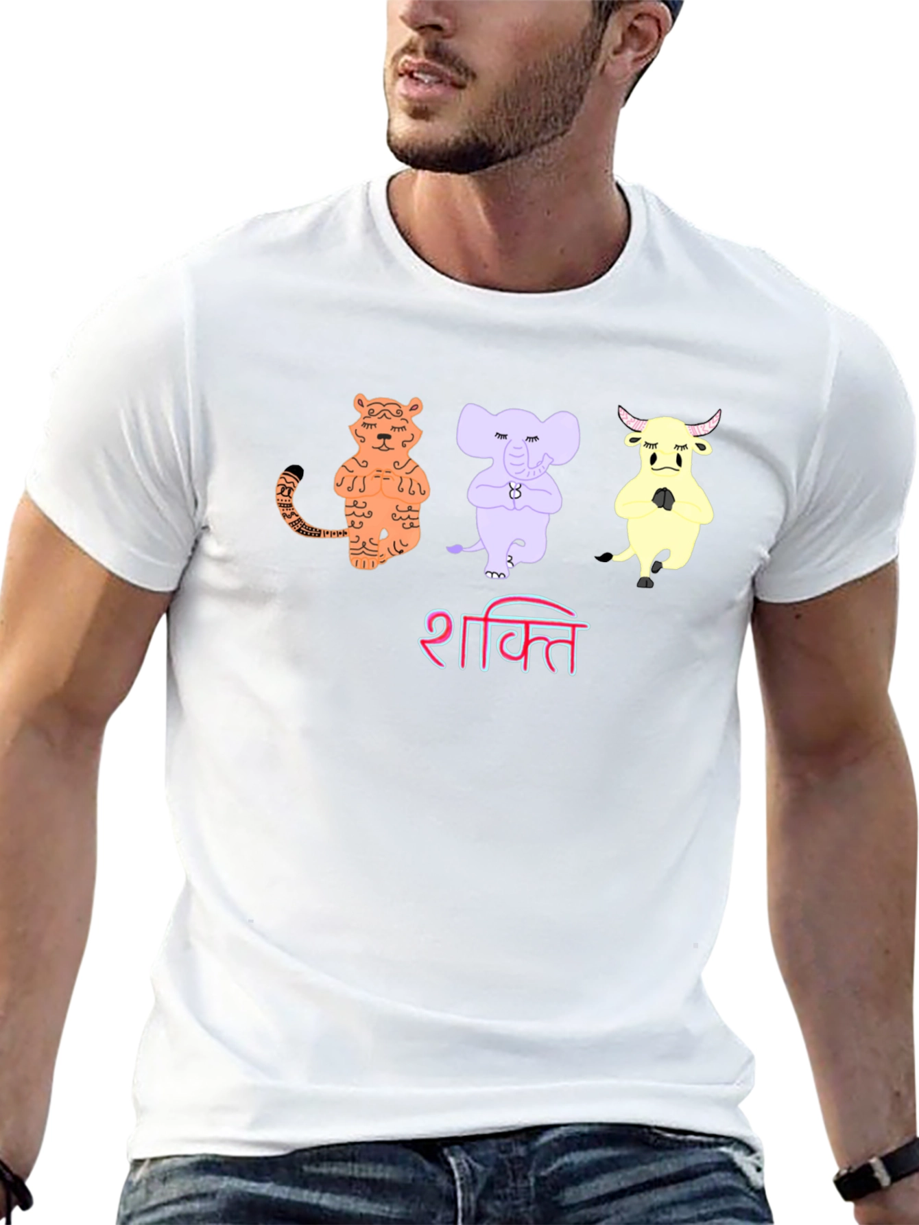 Yoga Animal T-Shirt - Strength