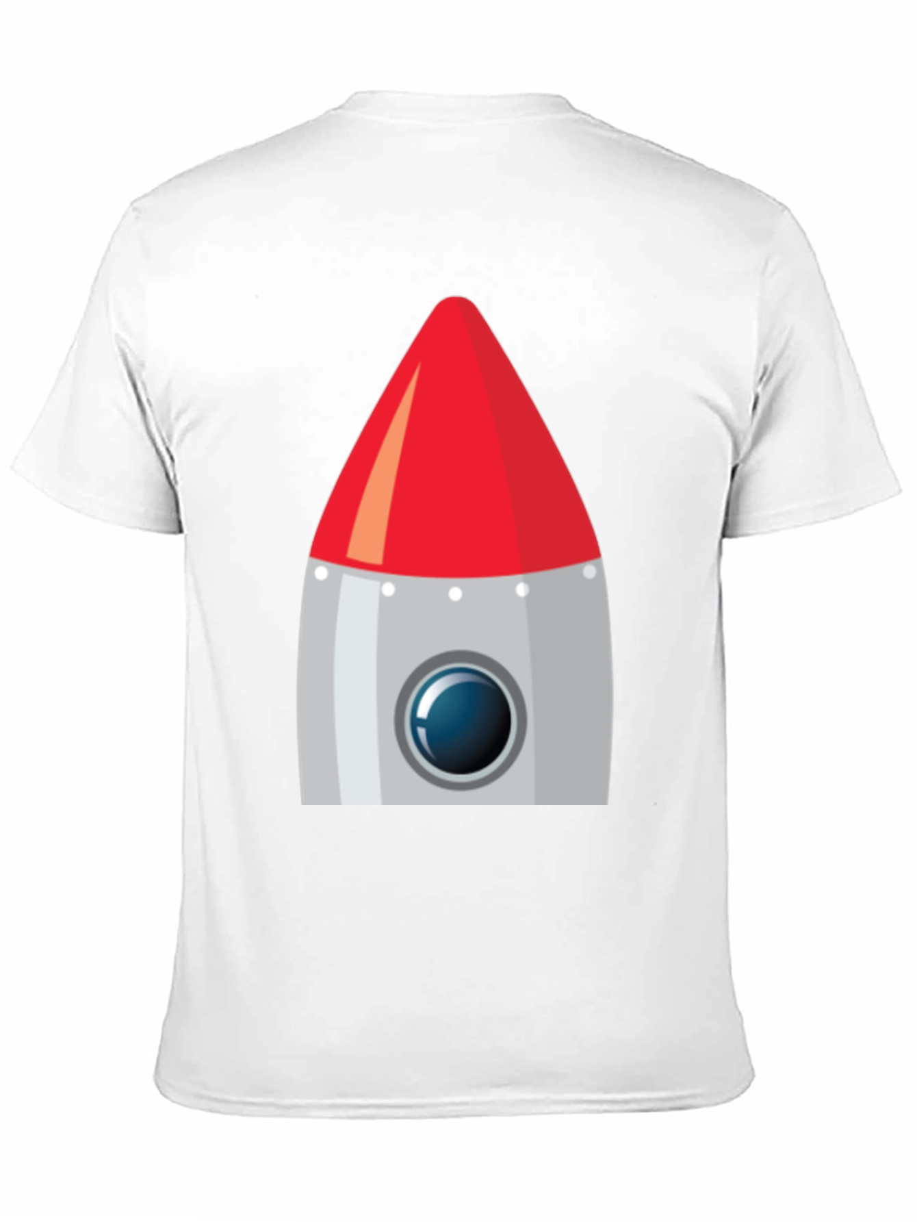 Rocket Graphic Black T-Shirt