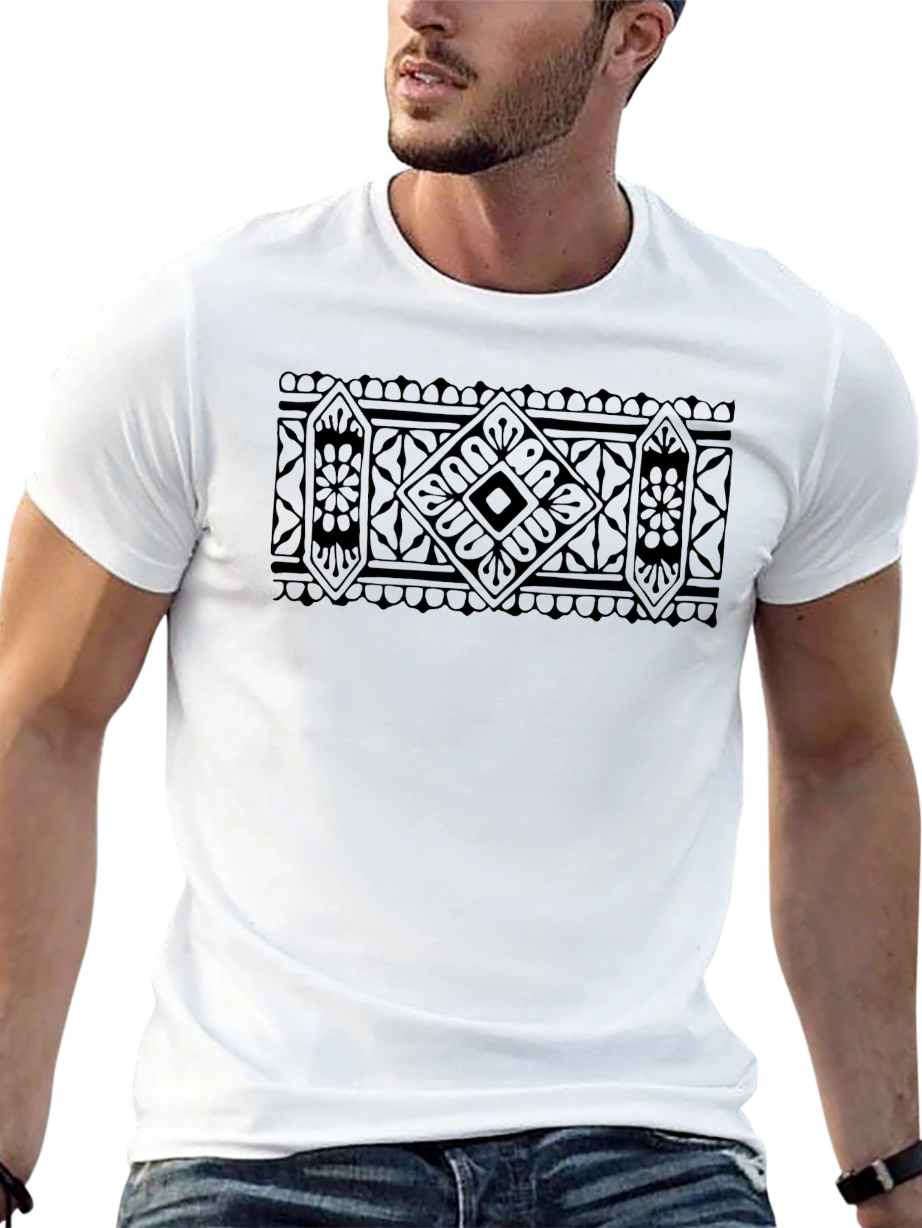 Black Graphic Tee