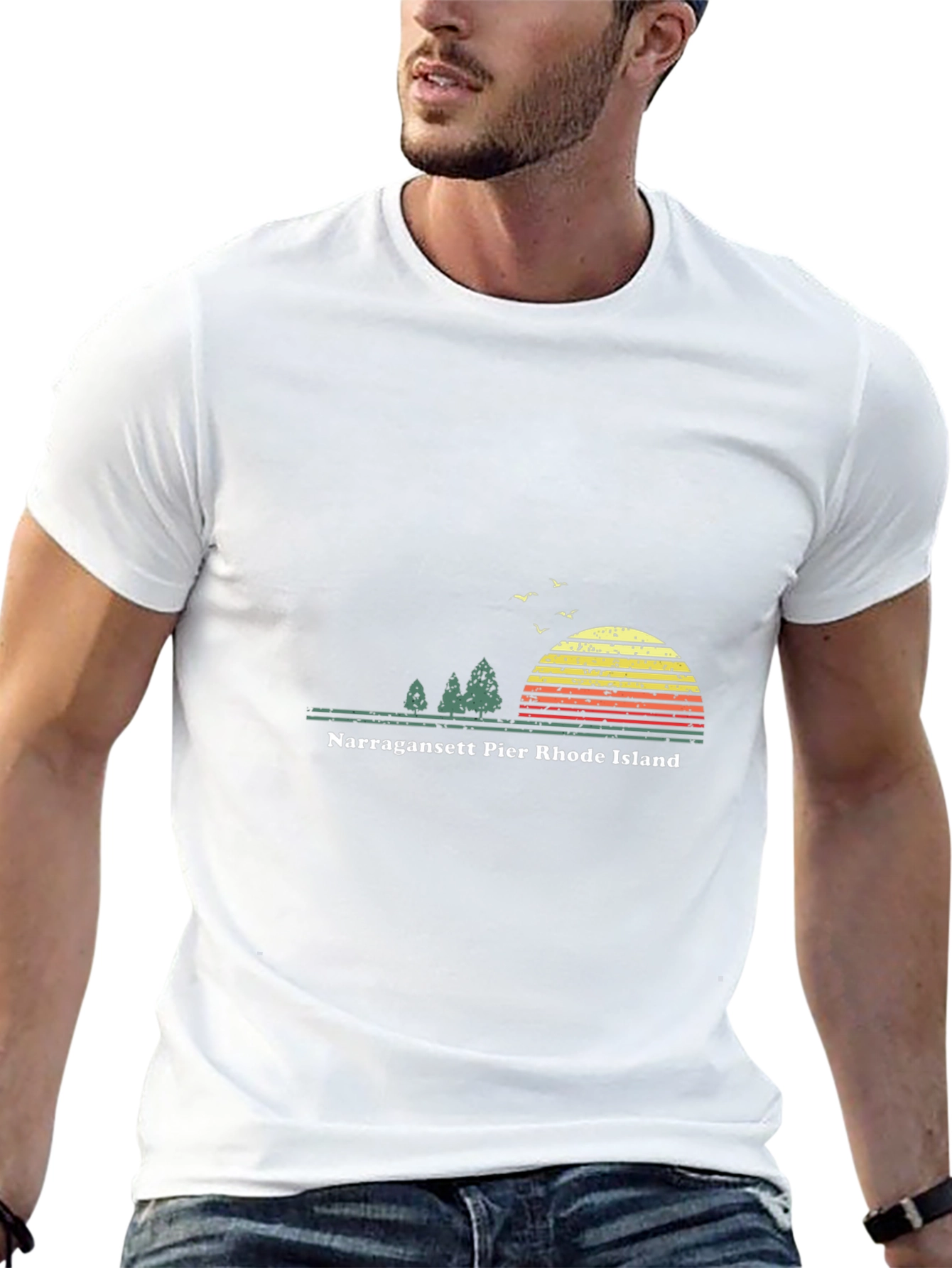 Narragansett Rhode Island Graphic Tee