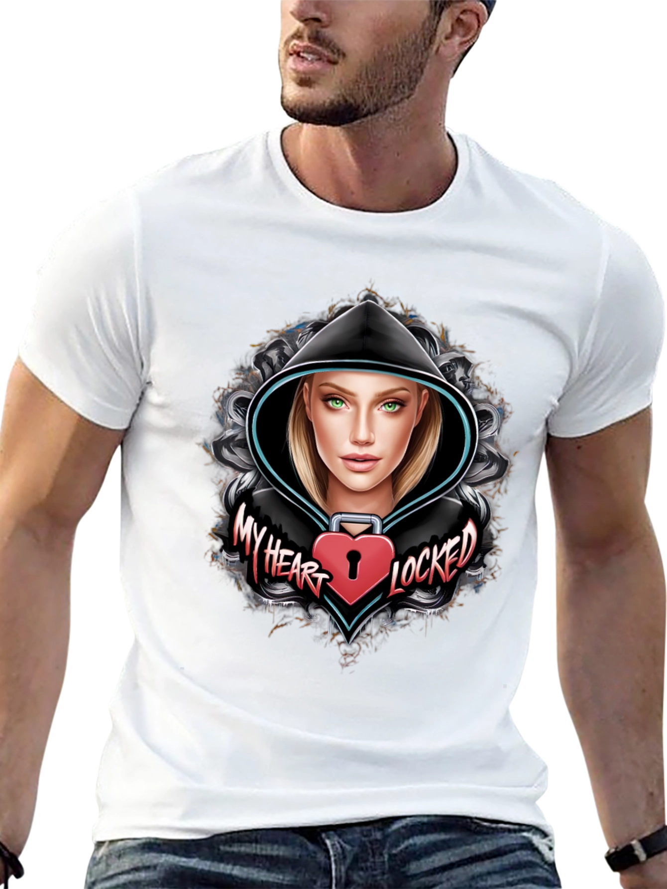 My Heart Locked Graphic Tee