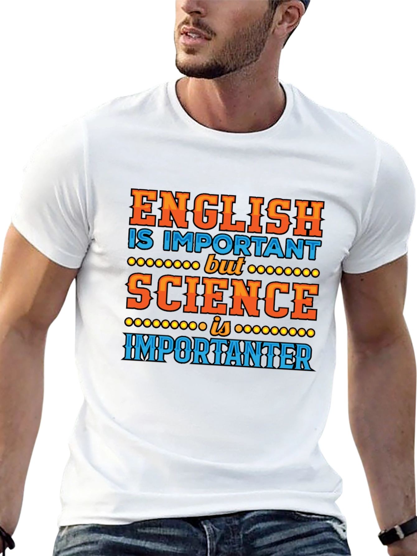 English vs. Science Tee - Importanter T-Shirt