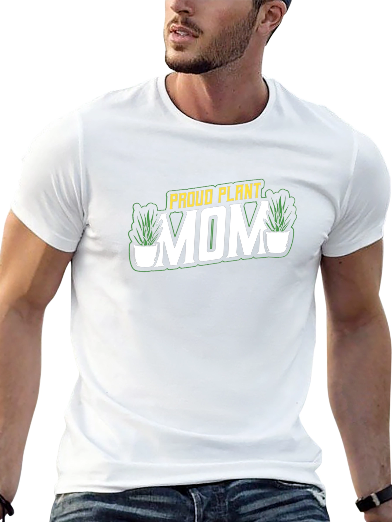 Proud Plant Mom Black T-Shirt