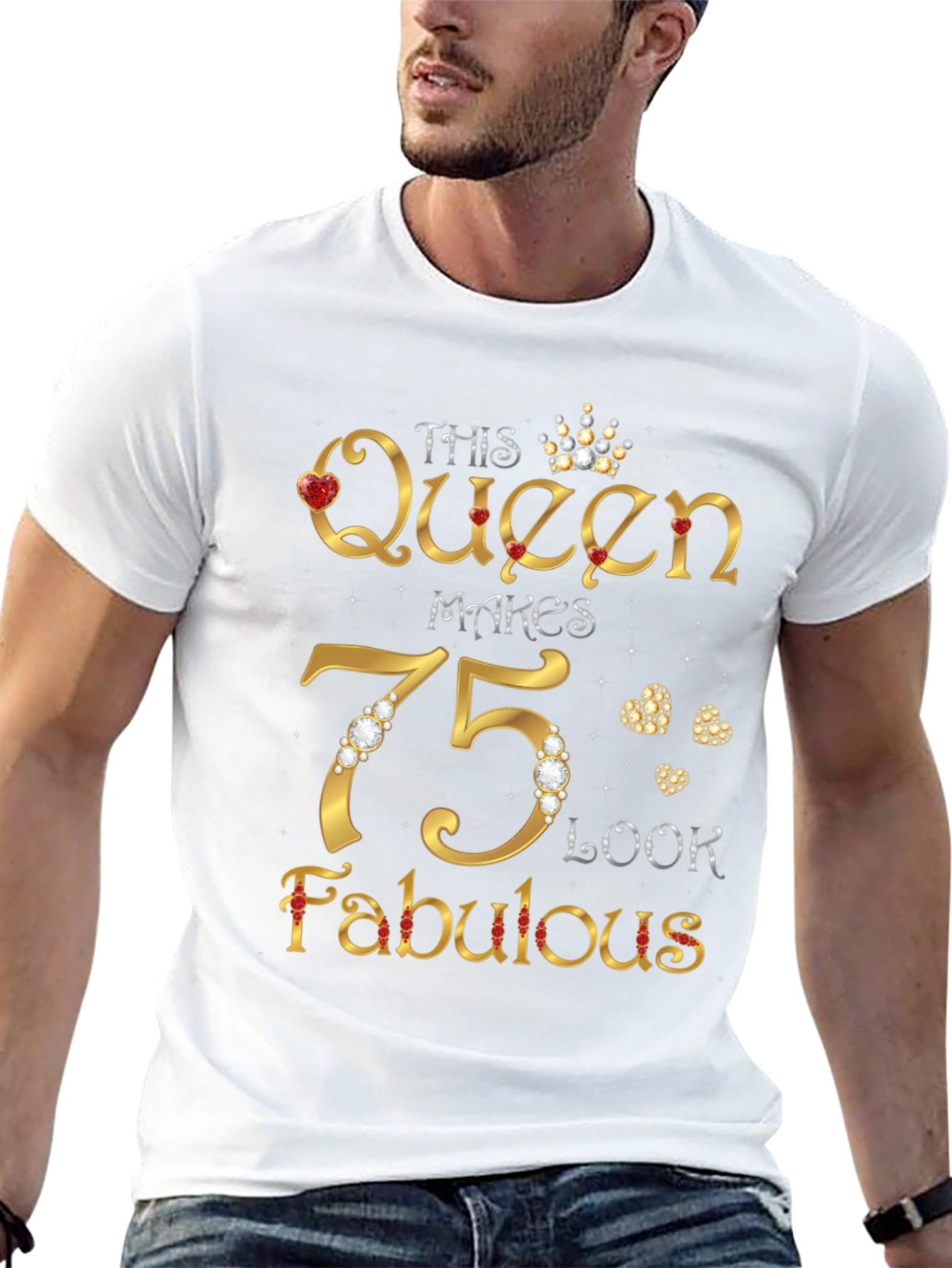This Queen Makes 75 Look Fabulous T-Shirt