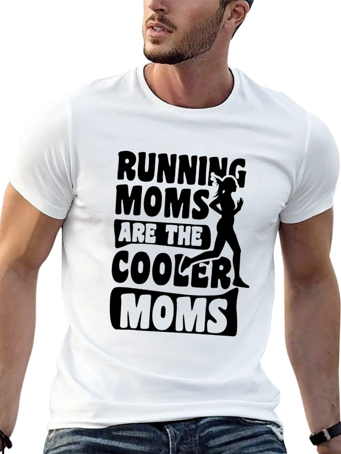 Running Moms T-Shirt - Cool Moms Tee