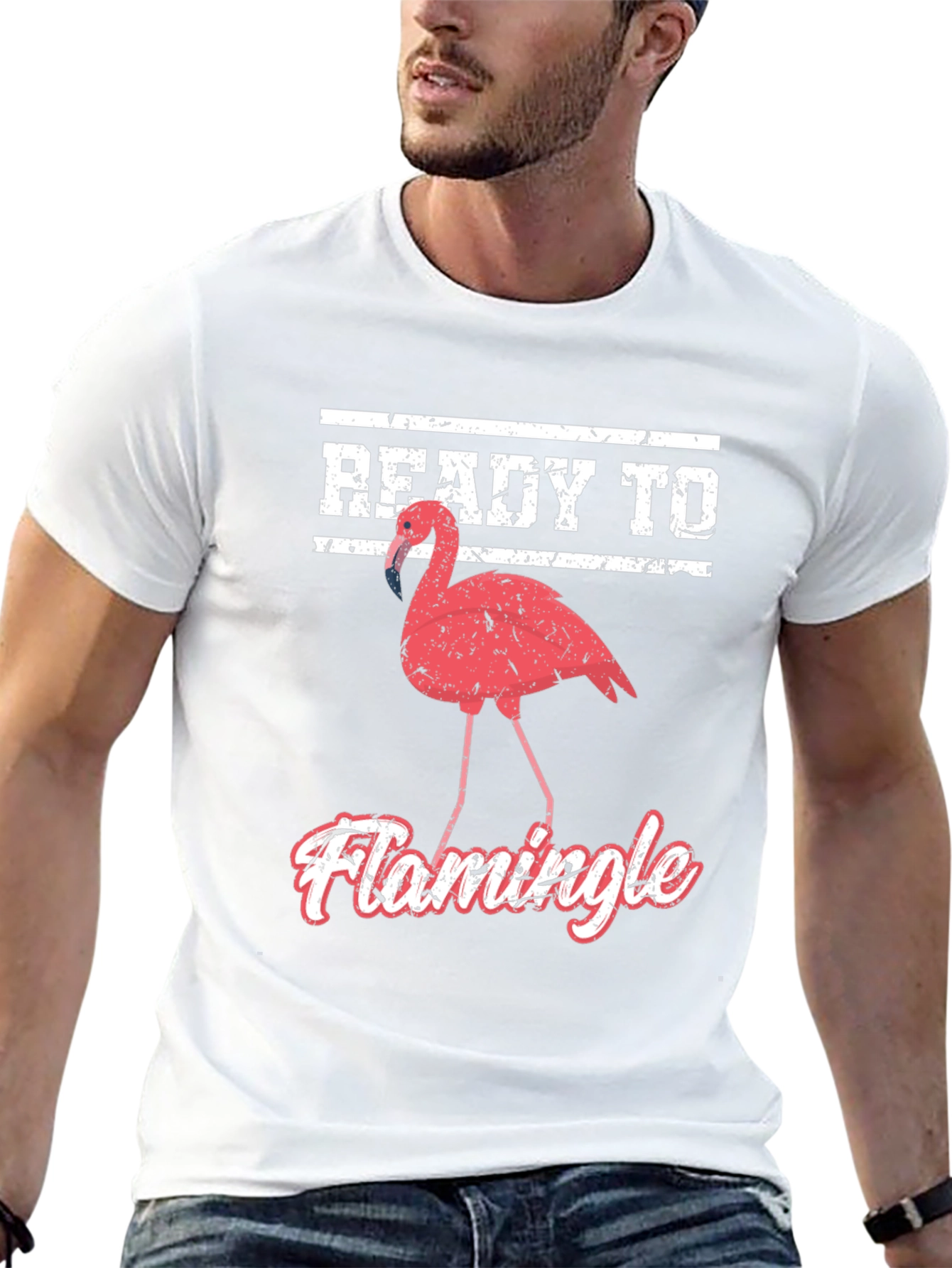 Ready to Flamingle Graphic T-Shirt