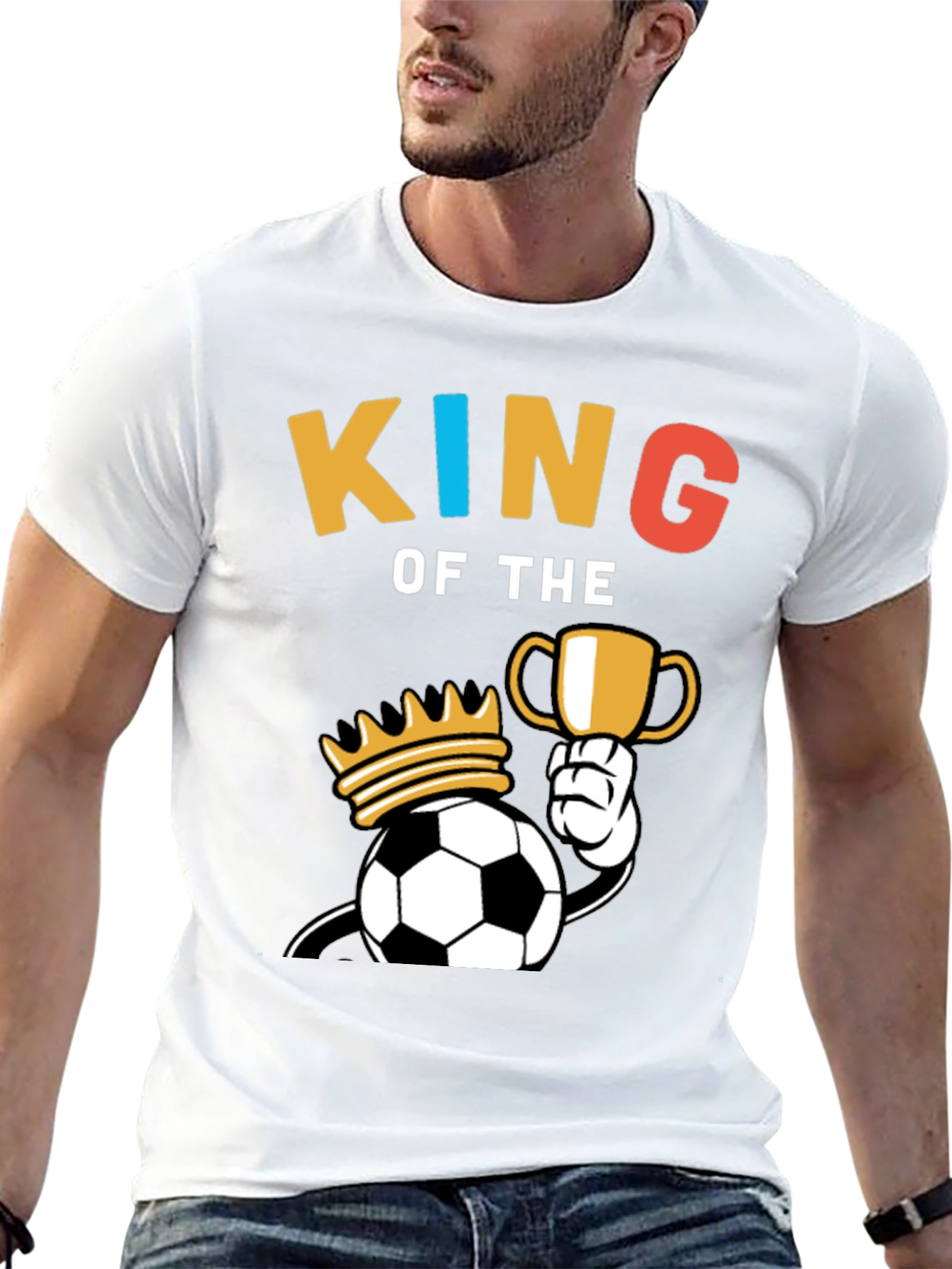 King of the Game Soccer T-Shirt