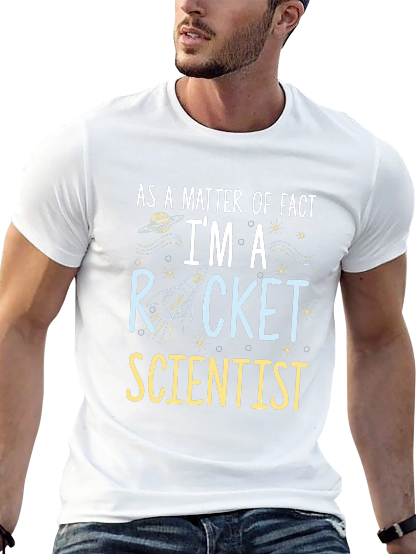 Rocket Scientist T-Shirt - Space Humor Tee