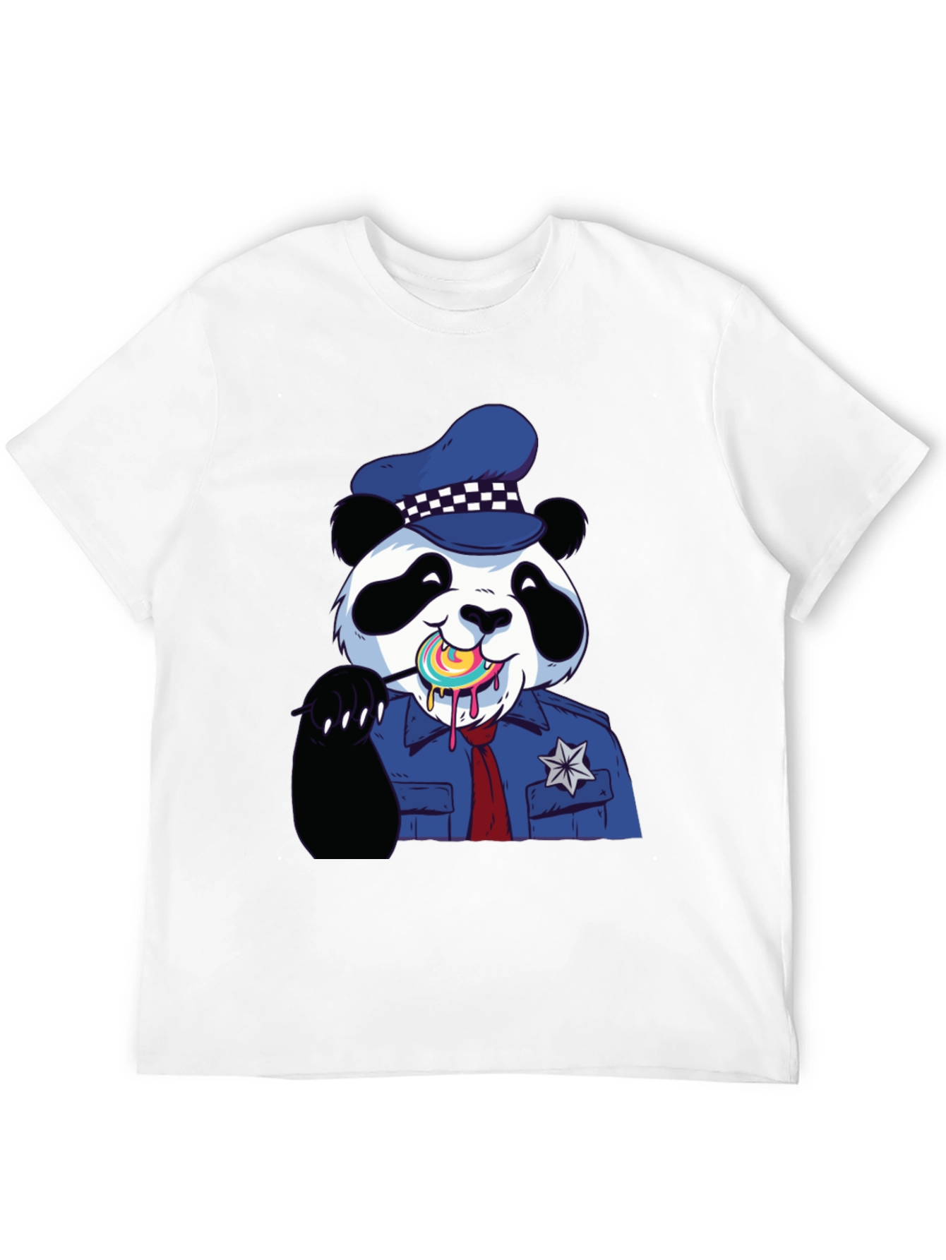 Panda Police Lollipop T-Shirt