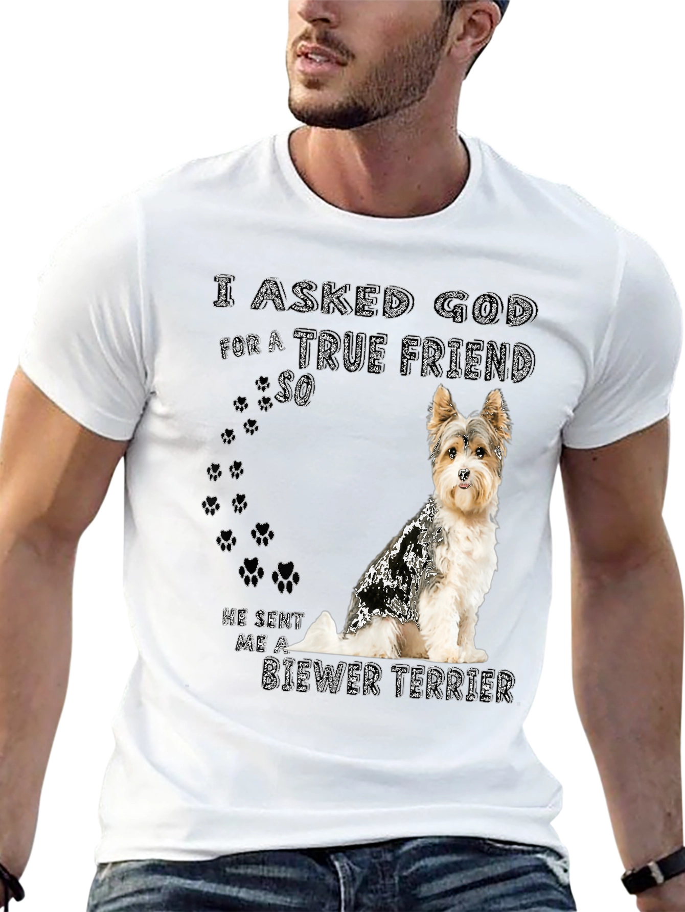 Biewer Terrier True Friend T-Shirt