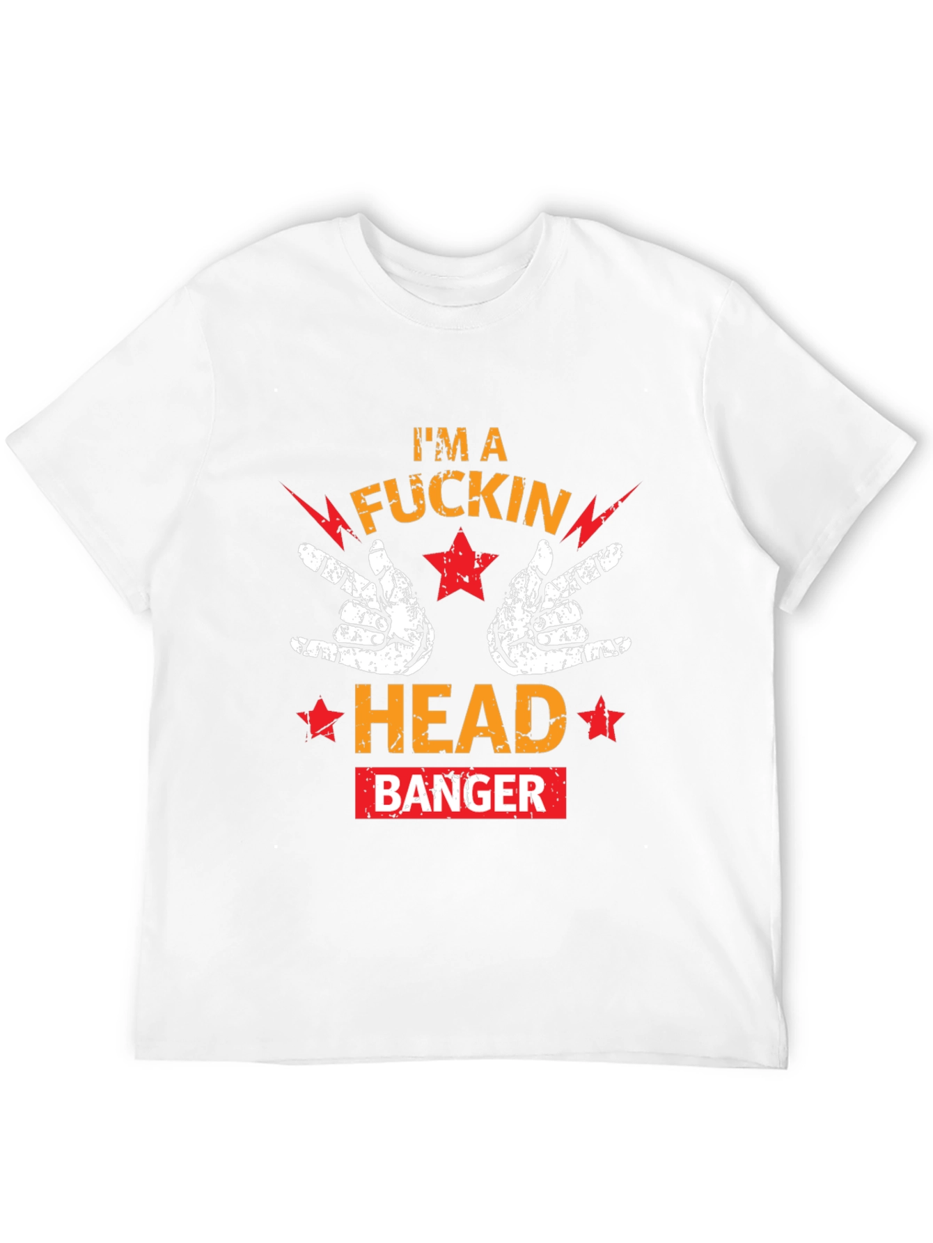 Im A Rockin Headbanger Graphic Tee
