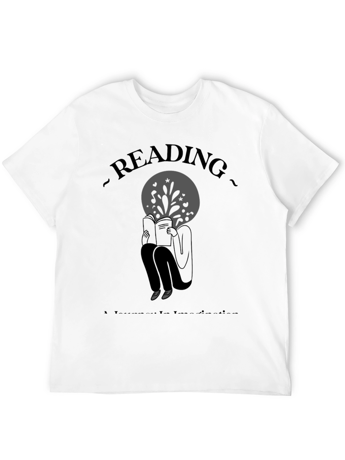 Reading Graphic Tee - Unisex Cotton T-Shirt