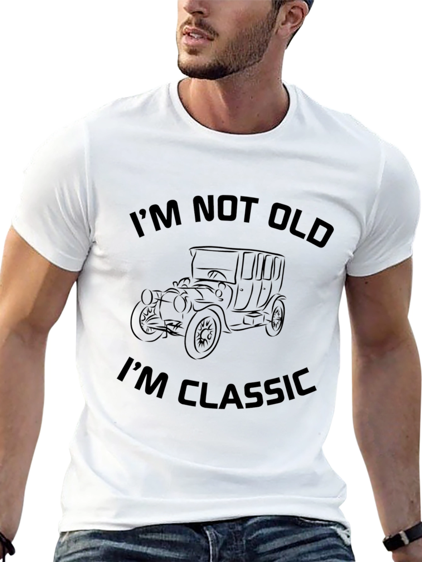Classic Car T-Shirt - Im Not Old Im Classic
