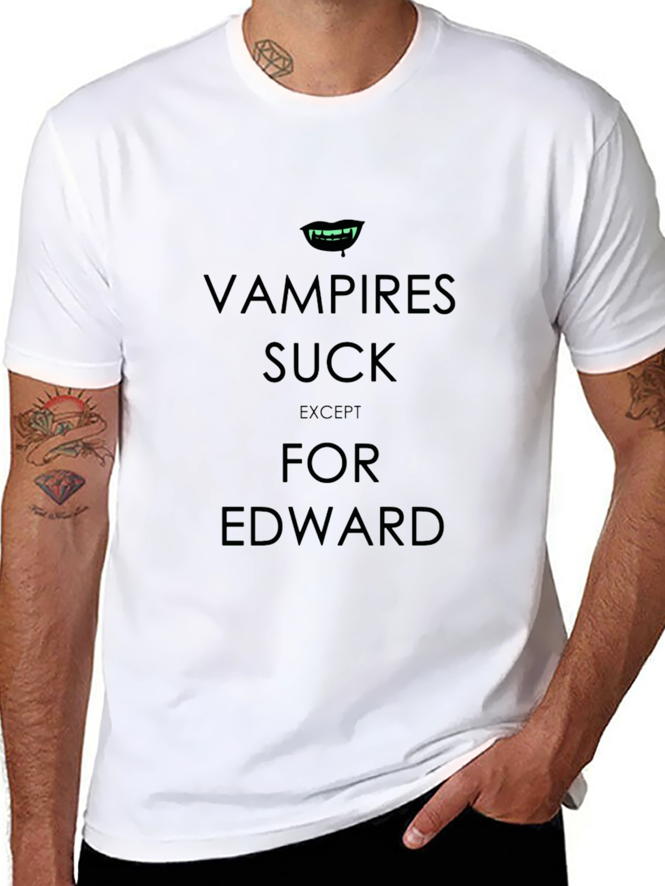 Vampires Suck Edward T-Shirt