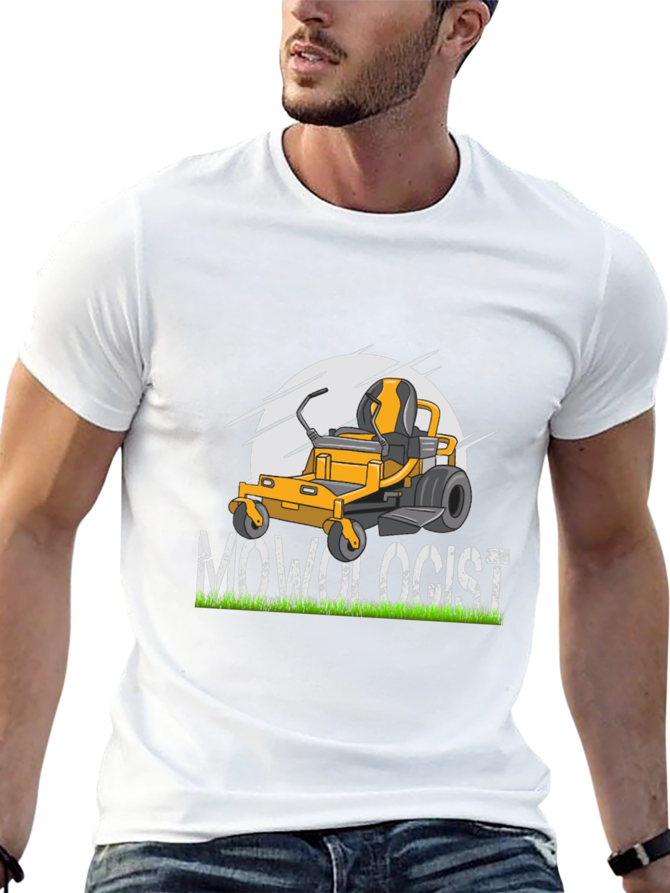 Mowologist Lawn Mower T-Shirt