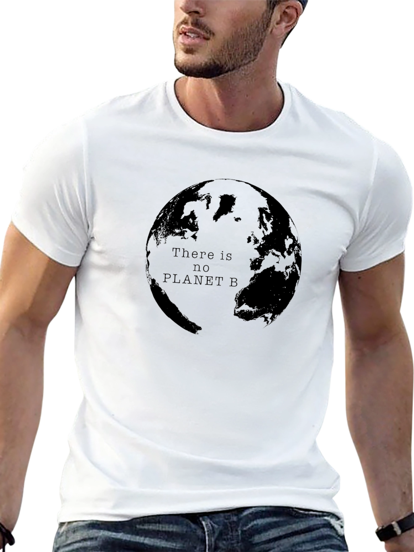 There is No Planet B Black Graphic T-Shirt