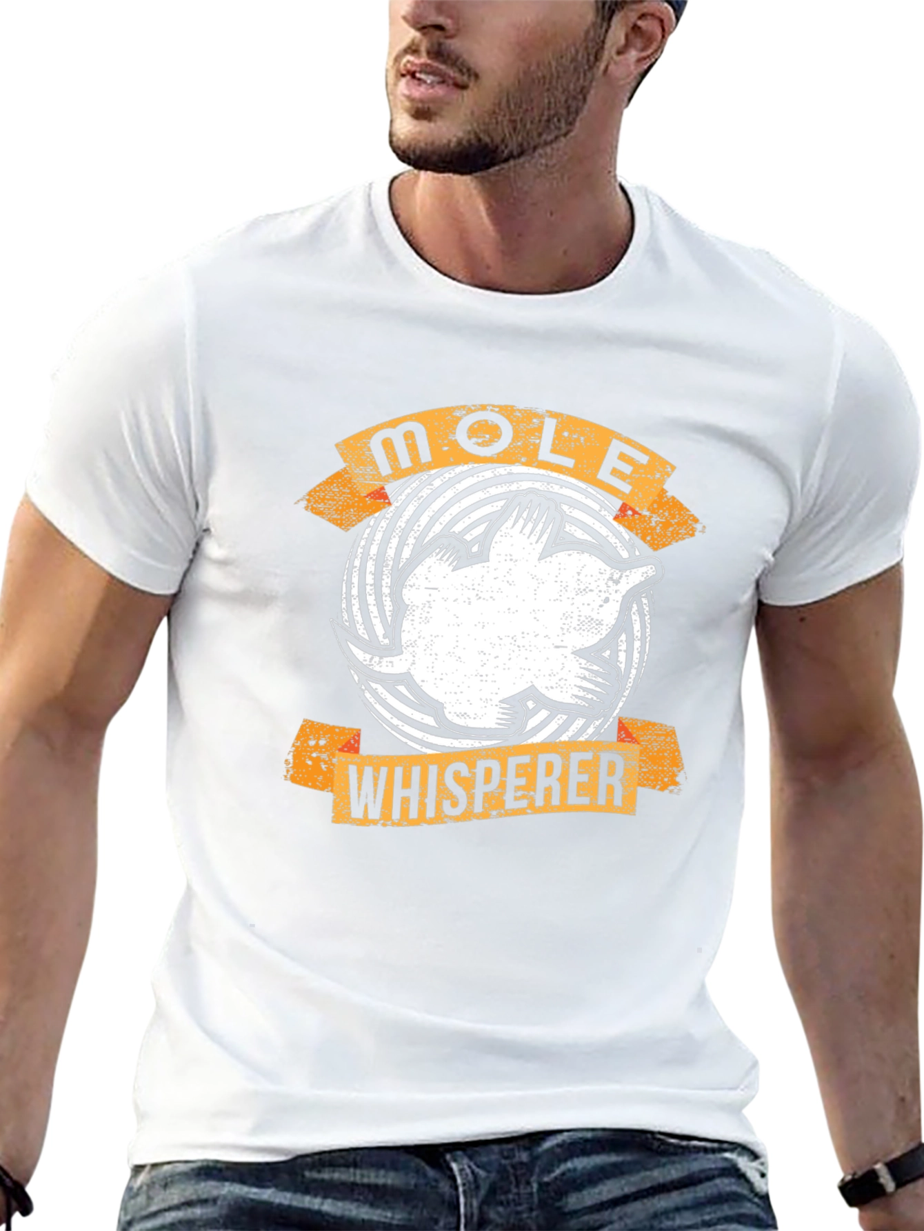 Mole Whisperer Graphic T-Shirt - Black