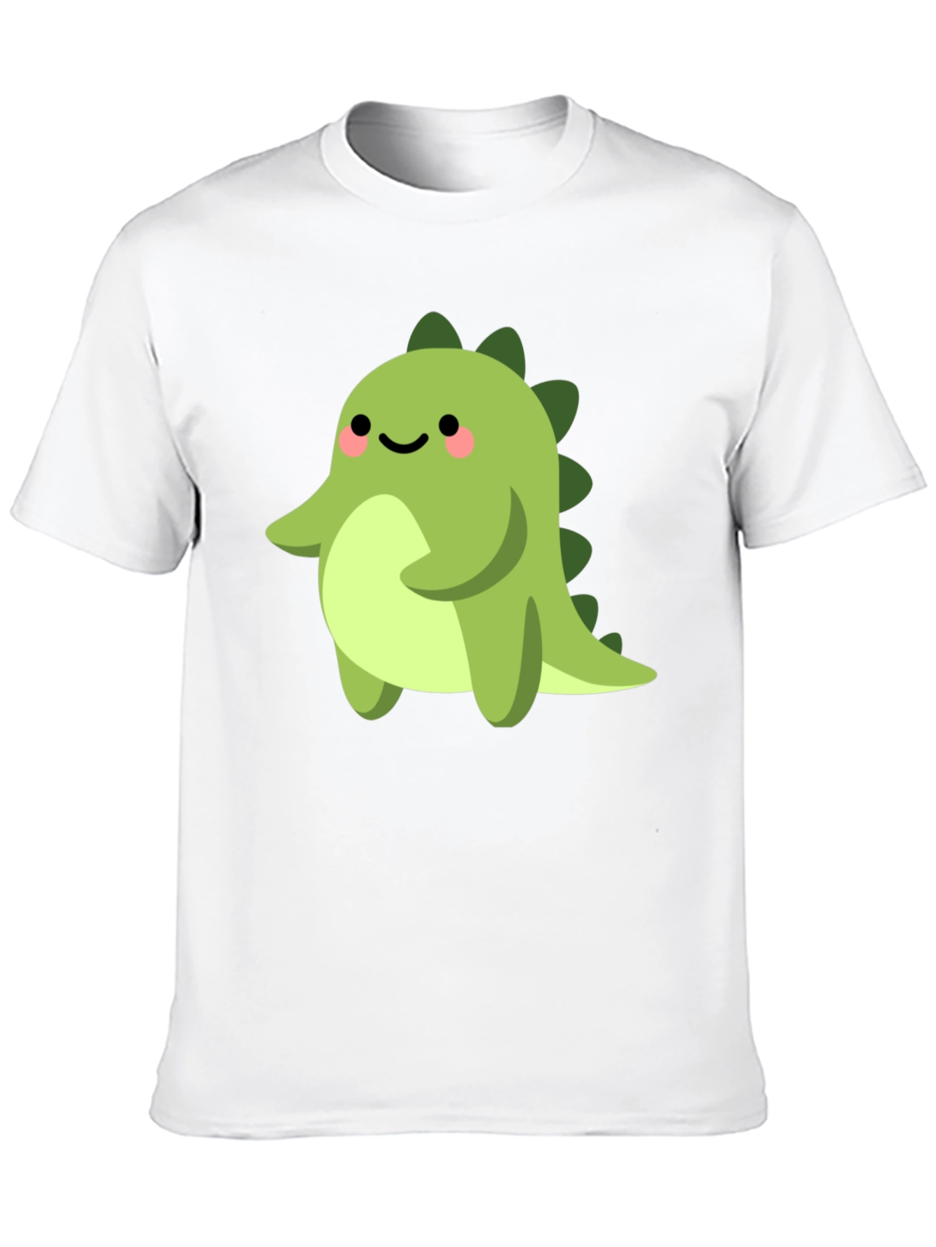 Cute Cartoon Dinosaur Graphic T-Shirt