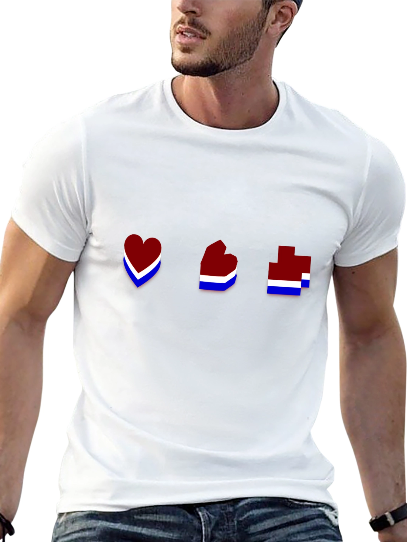 Gamer Health Bar Black T-Shirt