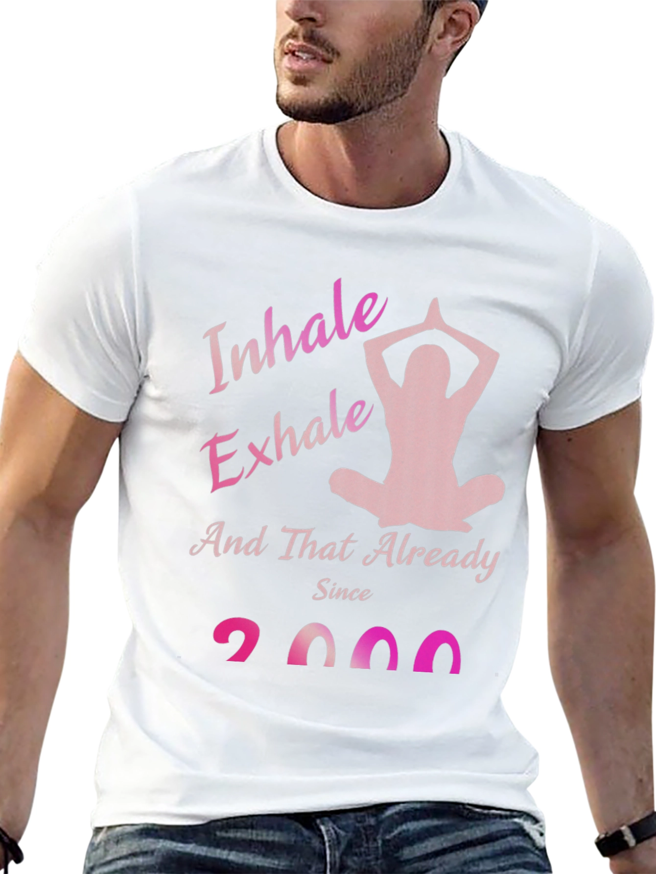 Inhale Exhale Yoga Pose T-Shirt - Since 2000