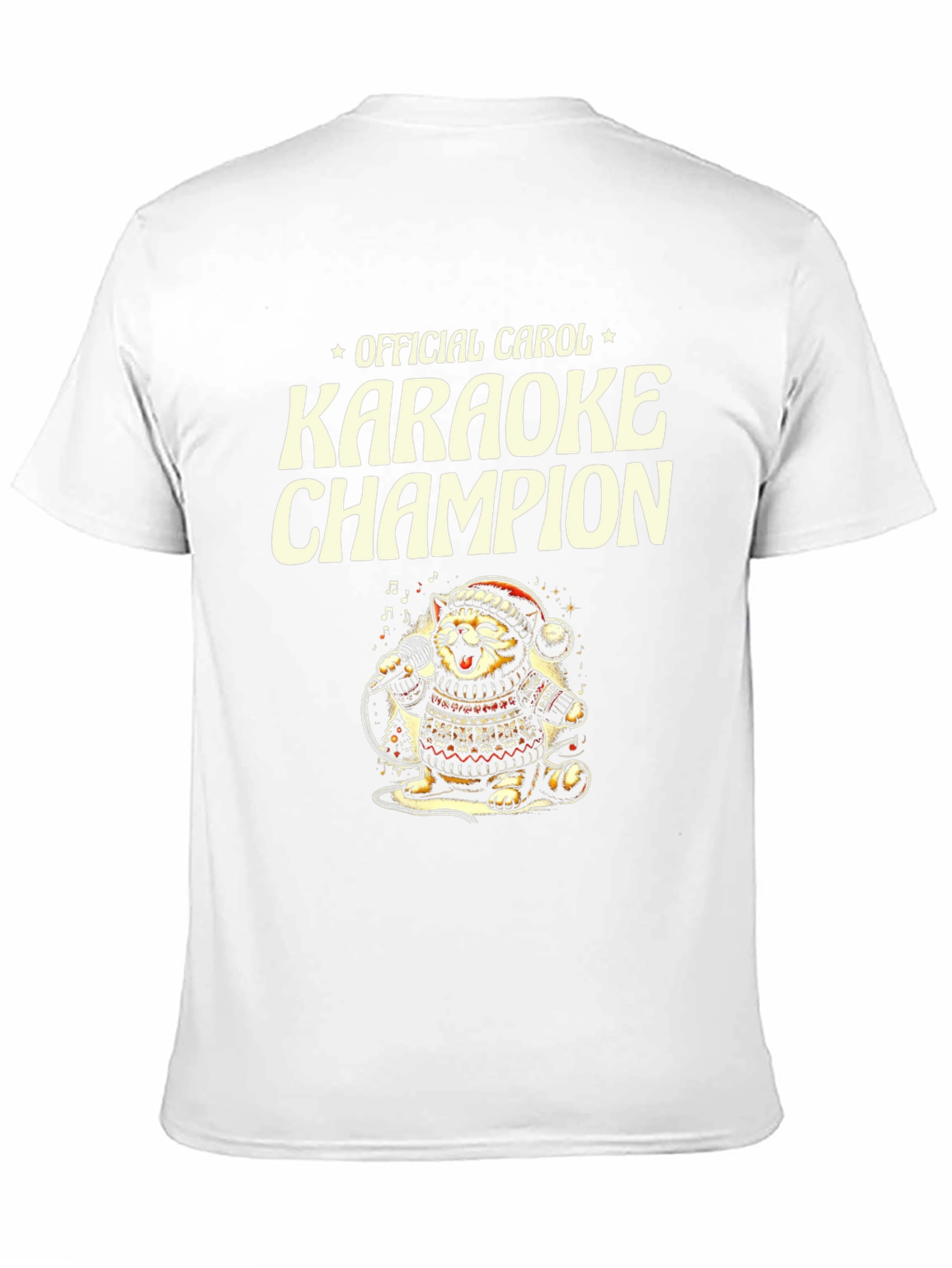 Carol Karaoke Champion Cat Tee