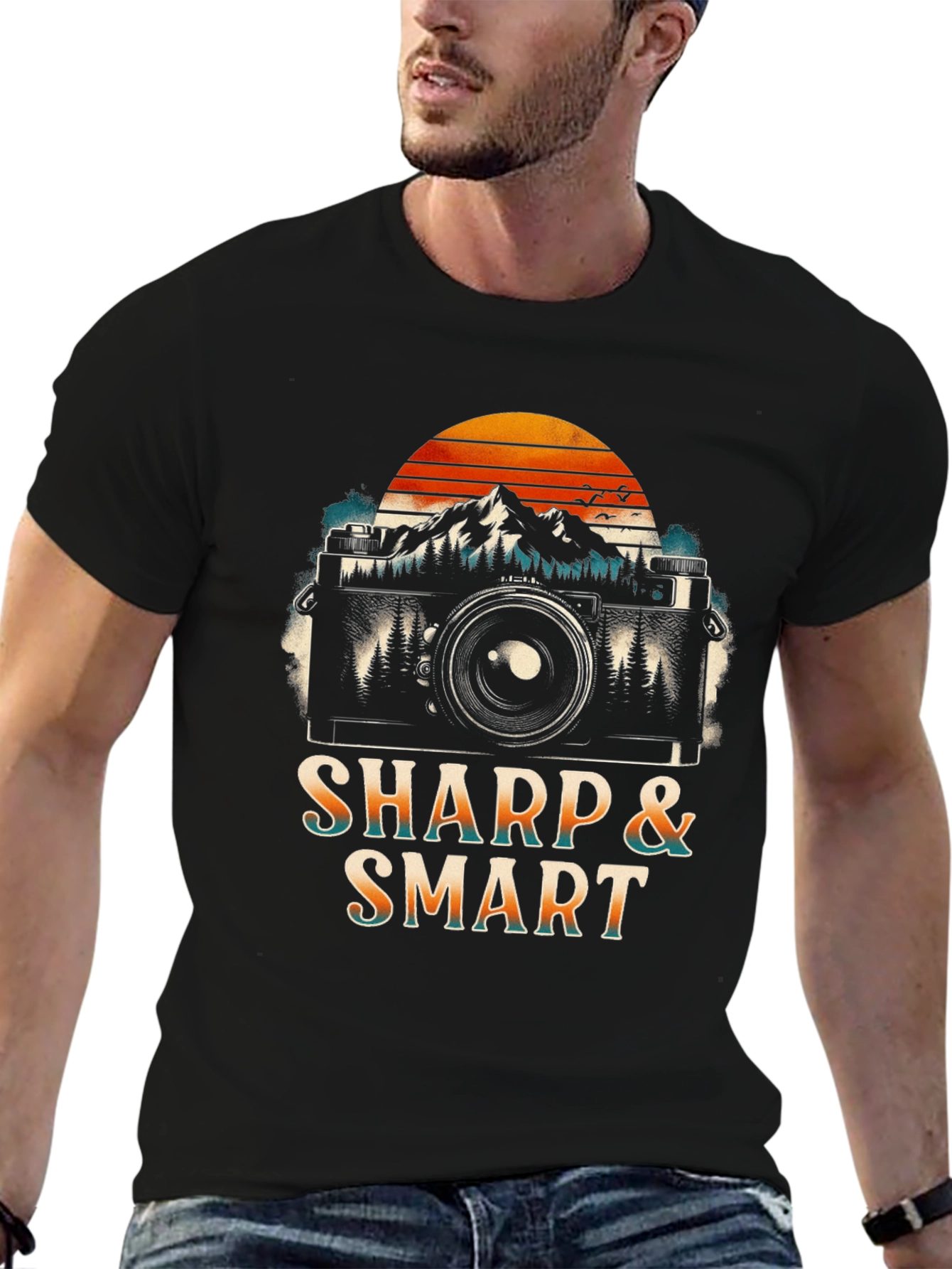 Sharp & Smart Camera Graphic Tee