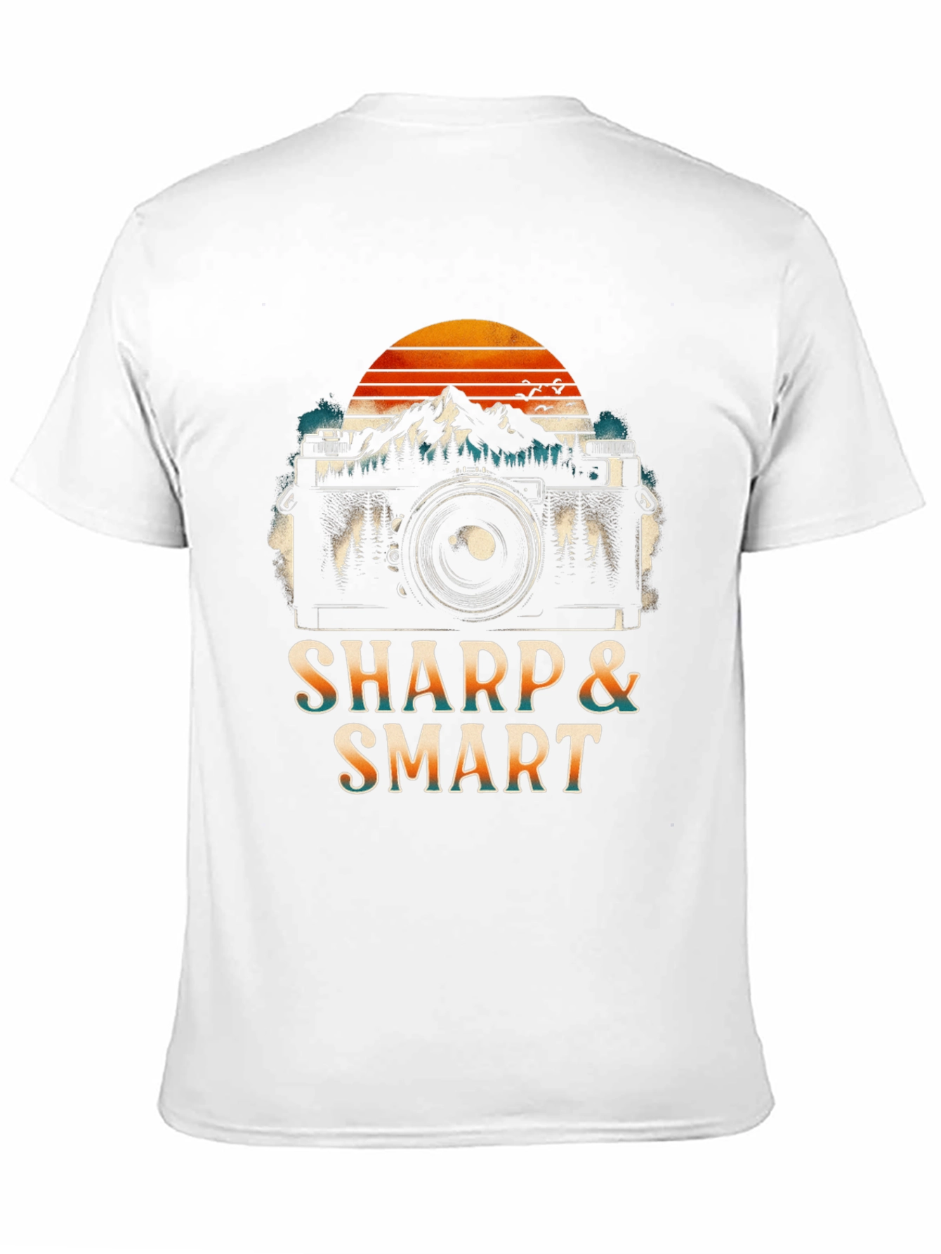 Sharp & Smart Camera Graphic Tee